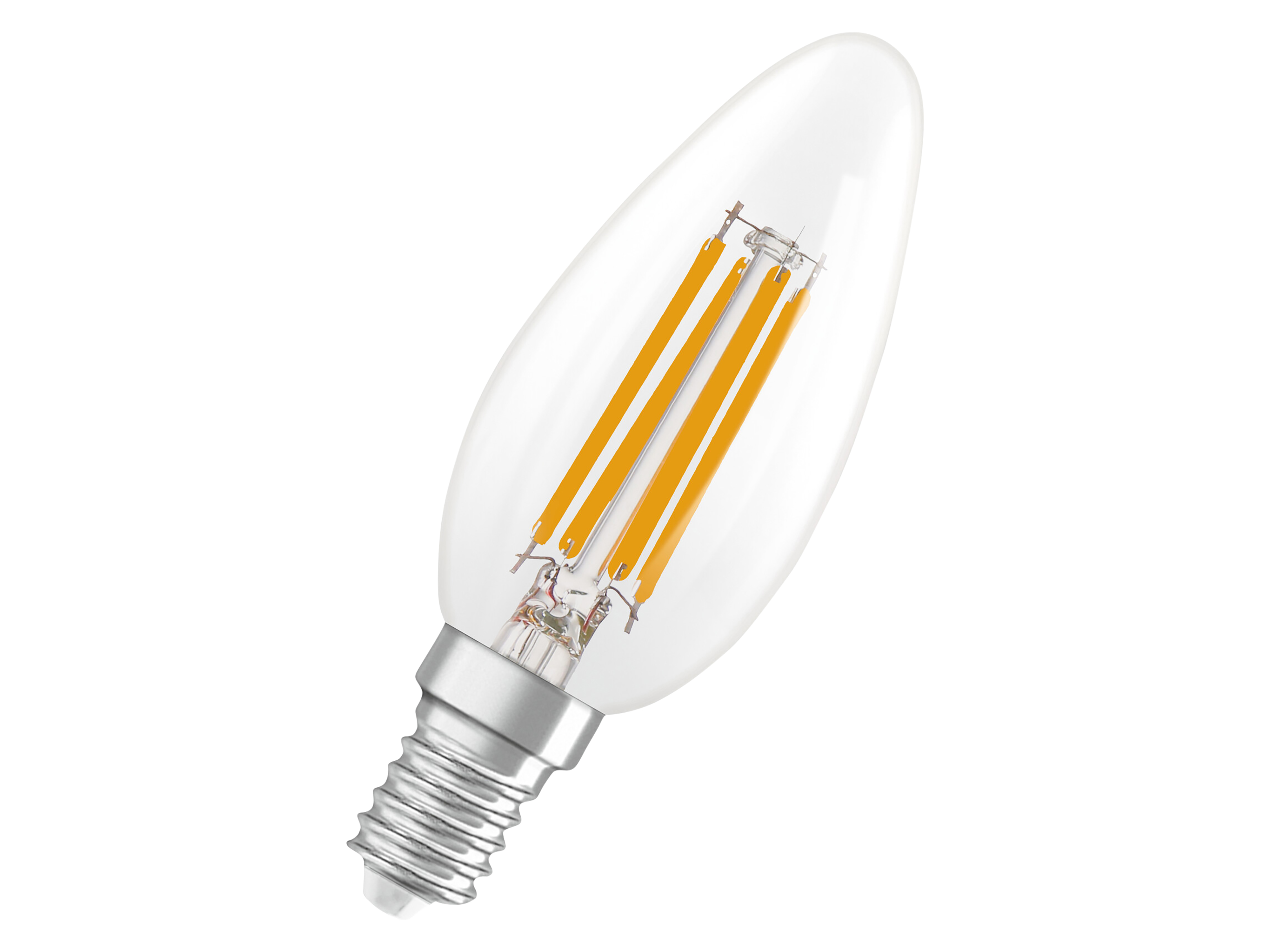 OSRAM LED-Lampe SUPERSTAR, dimmbar, E14, 3,4 W, 2700 K, EEK: D, 470 lm, warmweiß