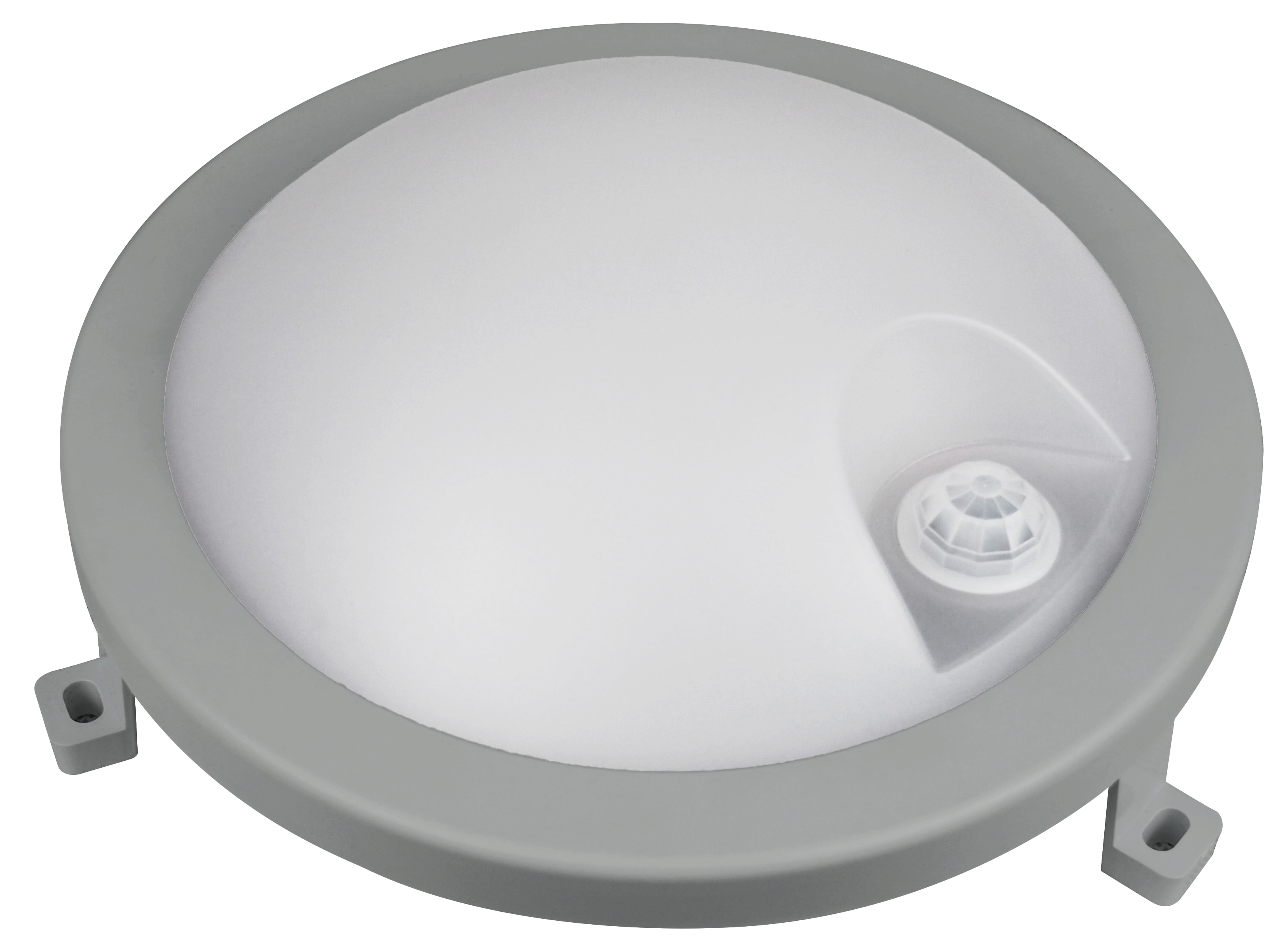 BLULAXA LED-Rund-Leuchte Basis Fix, IR-Sensor, 12W, 1200lm, 4000K, IP54