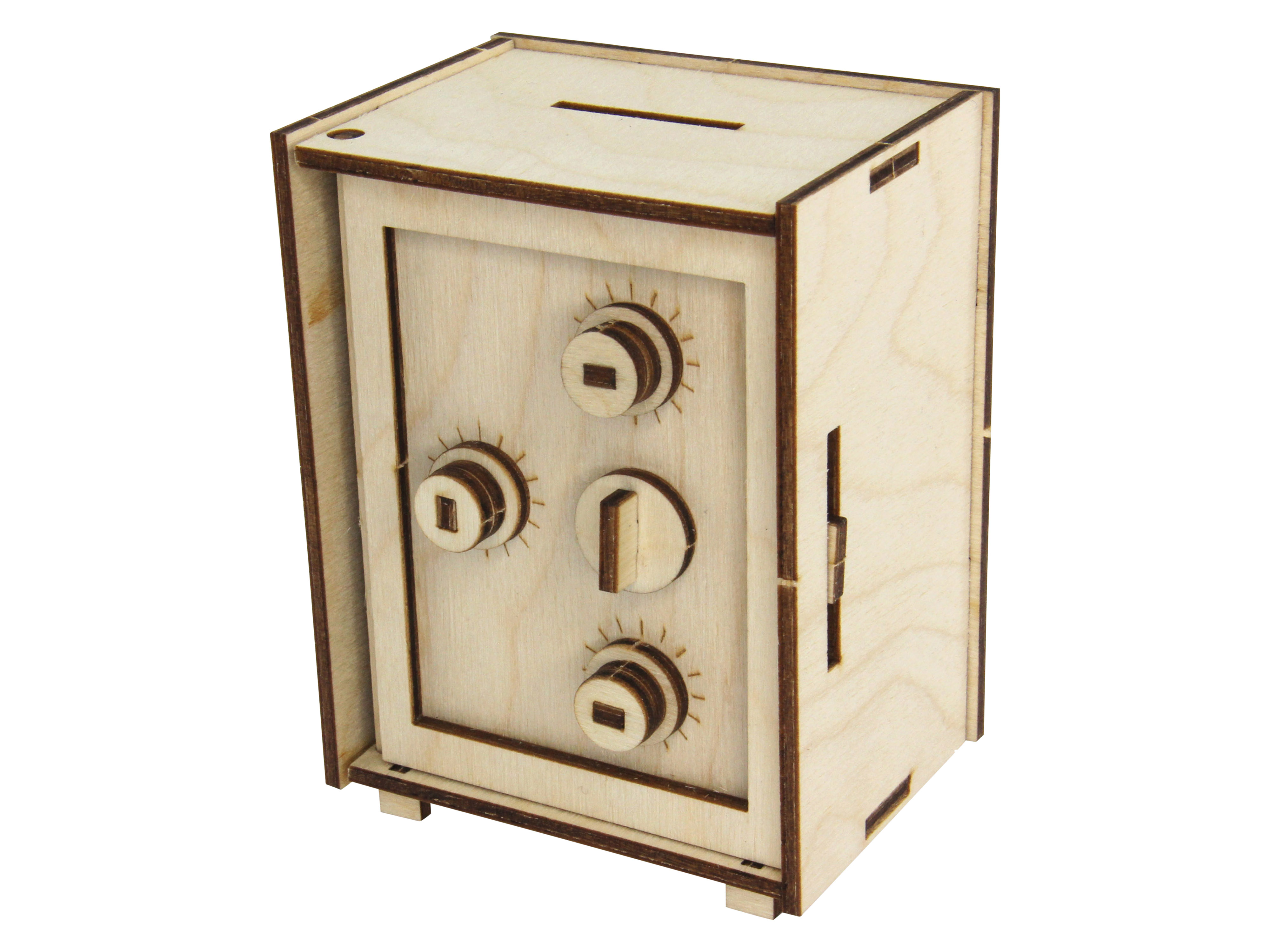 SOL-EXPERT Holzbausatz Tresor