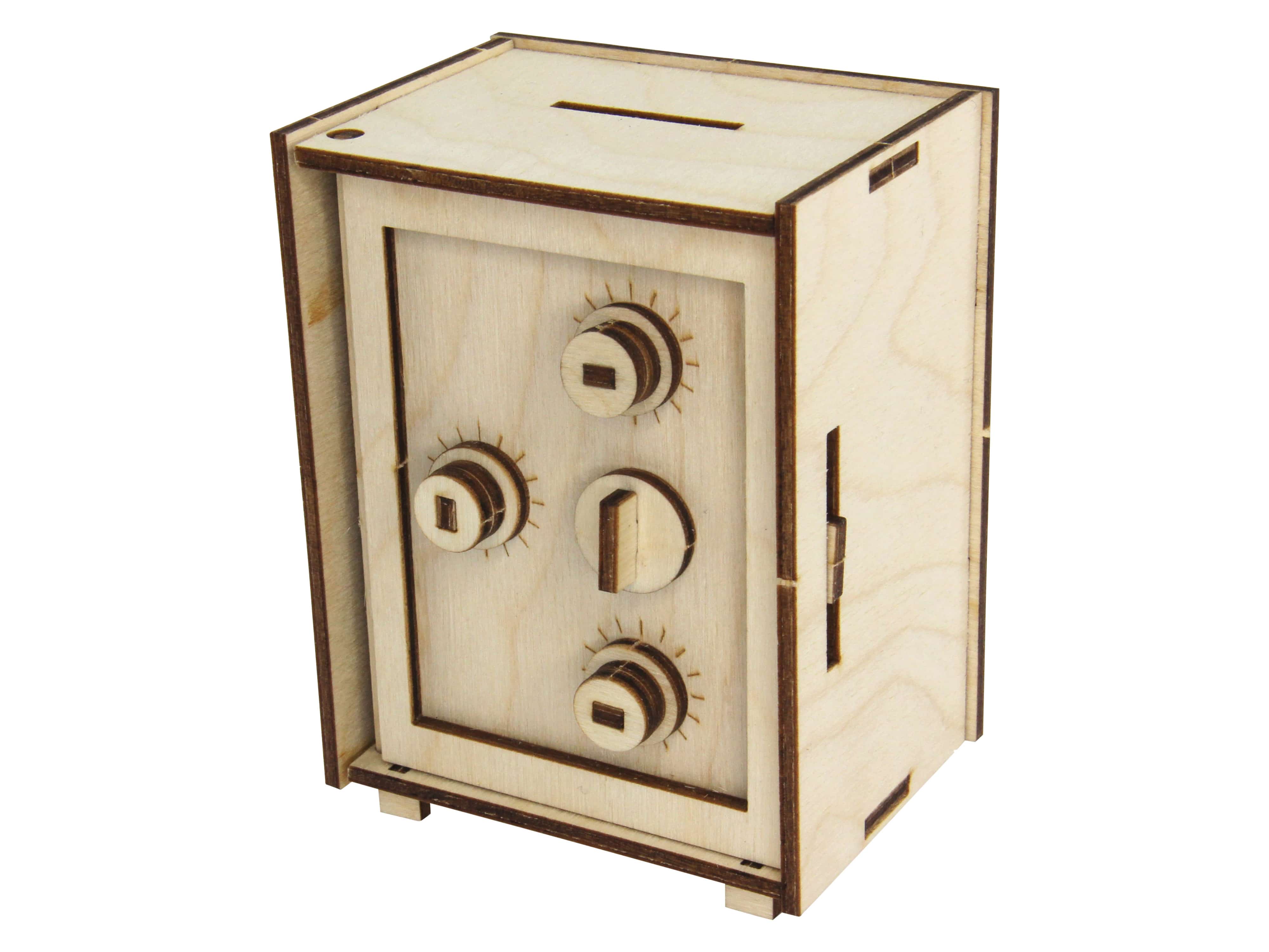SOL-EXPERT Holzbausatz Tresor