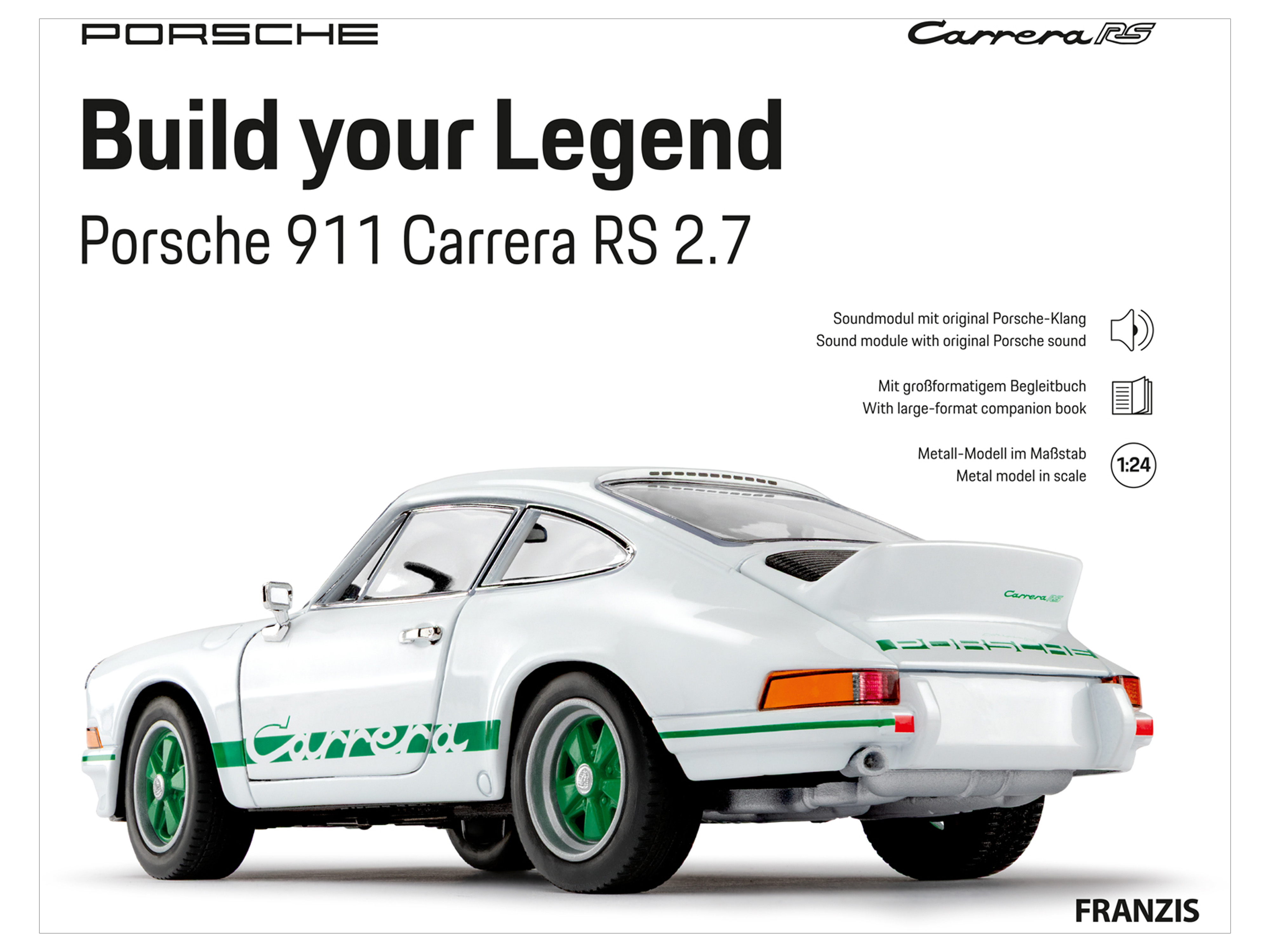 FRANZIS Build your Legend: Porsche 911 Carrera RS 2.7