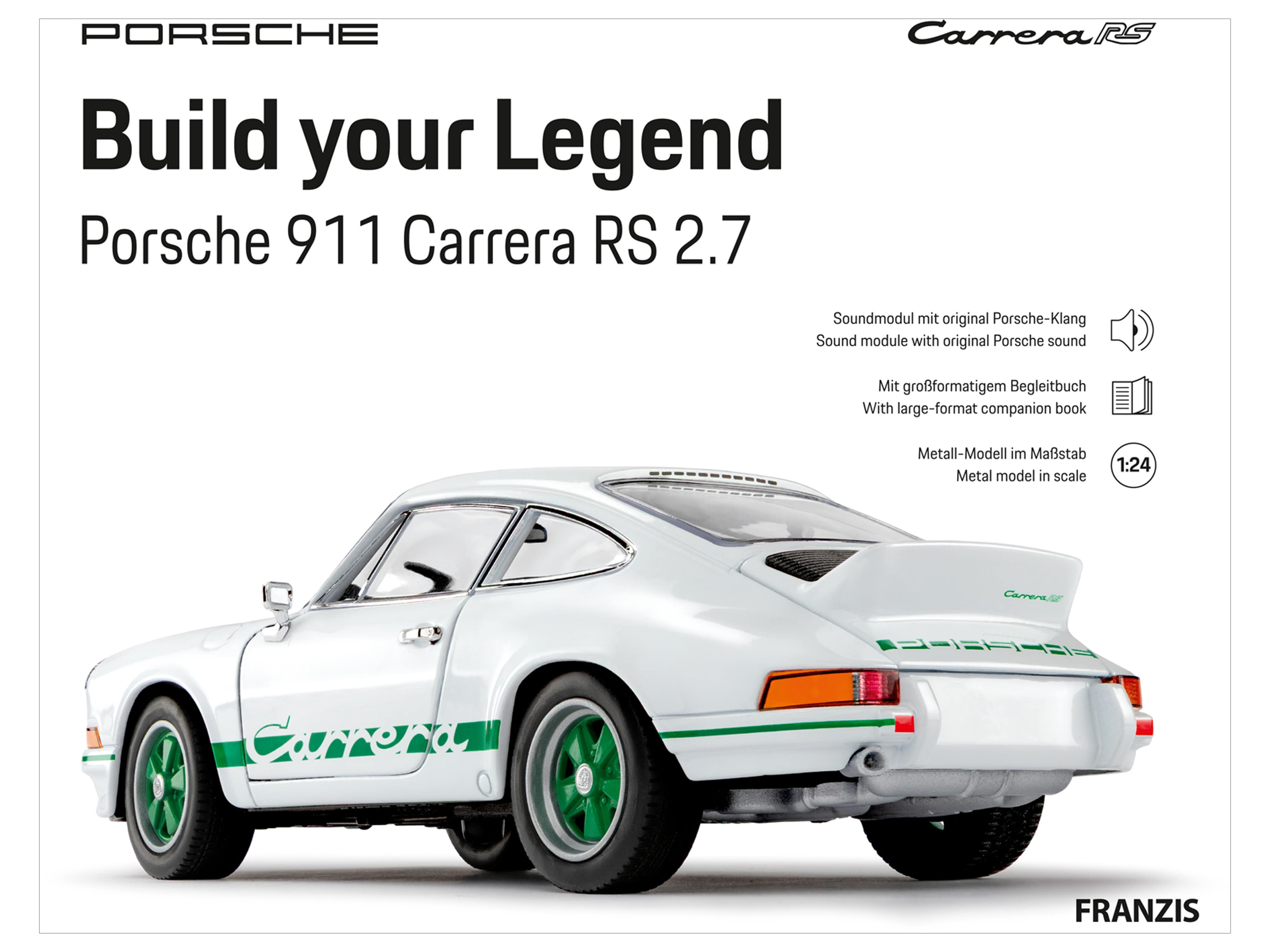 FRANZIS Build your Legend: Porsche 911 Carrera RS 2.7