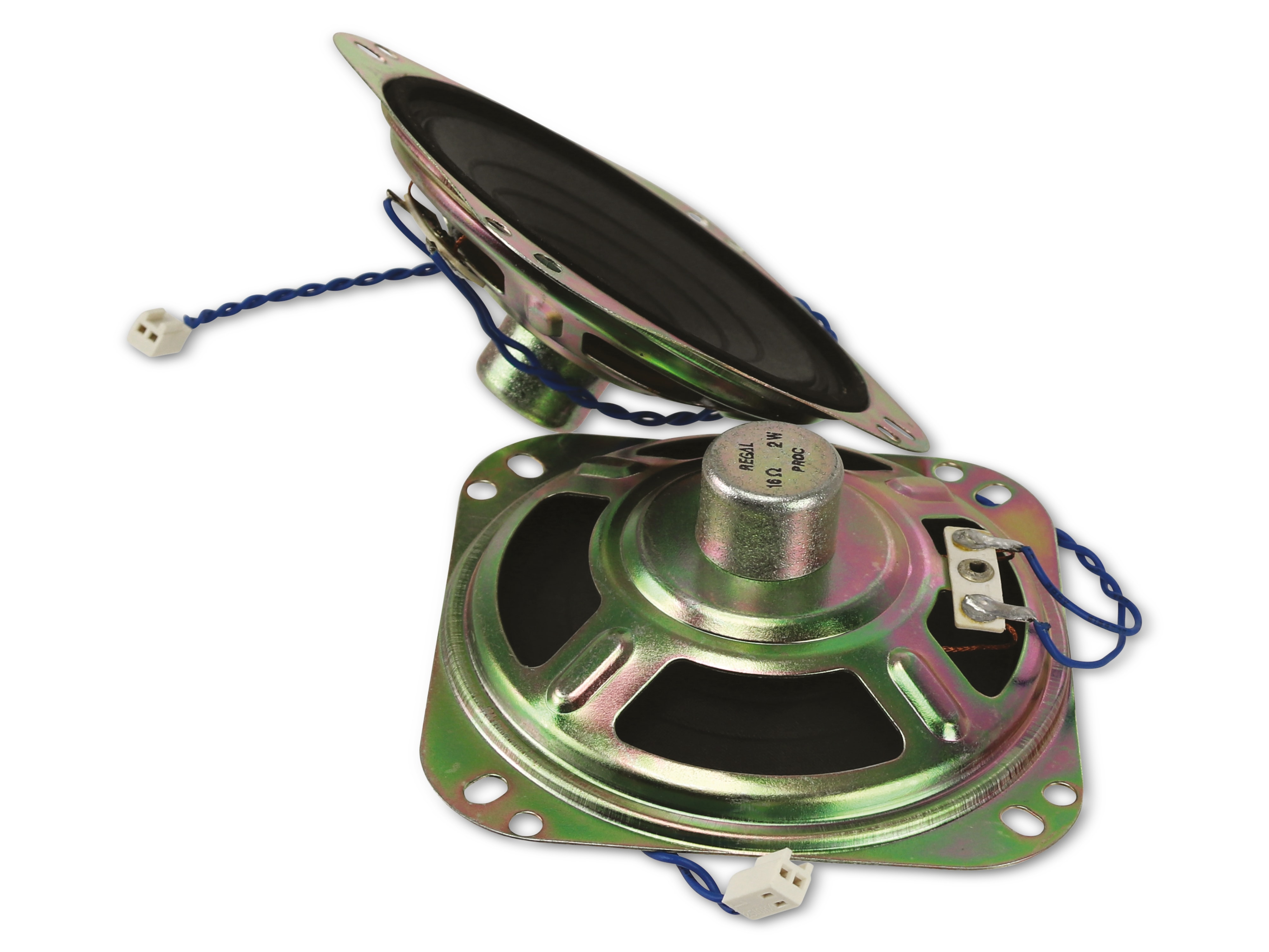 Lautsprecher, REGAL, 16 Ohm, 2 W, 2 Stück