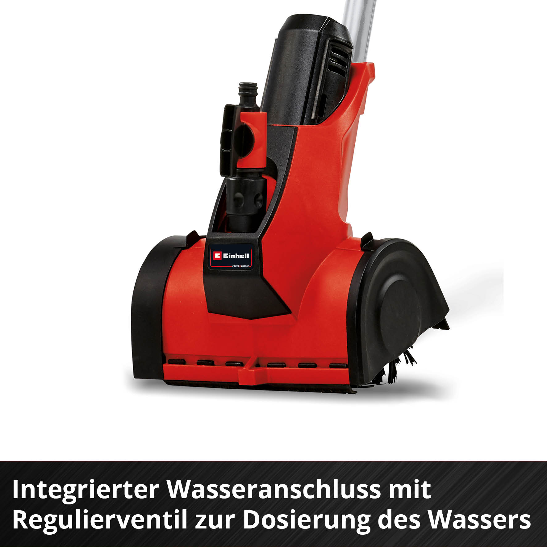 EINHELL Akku-Oberflächenbürste Picobella 18/215 Solo + Ersatzbürste ULTRA (Stein)