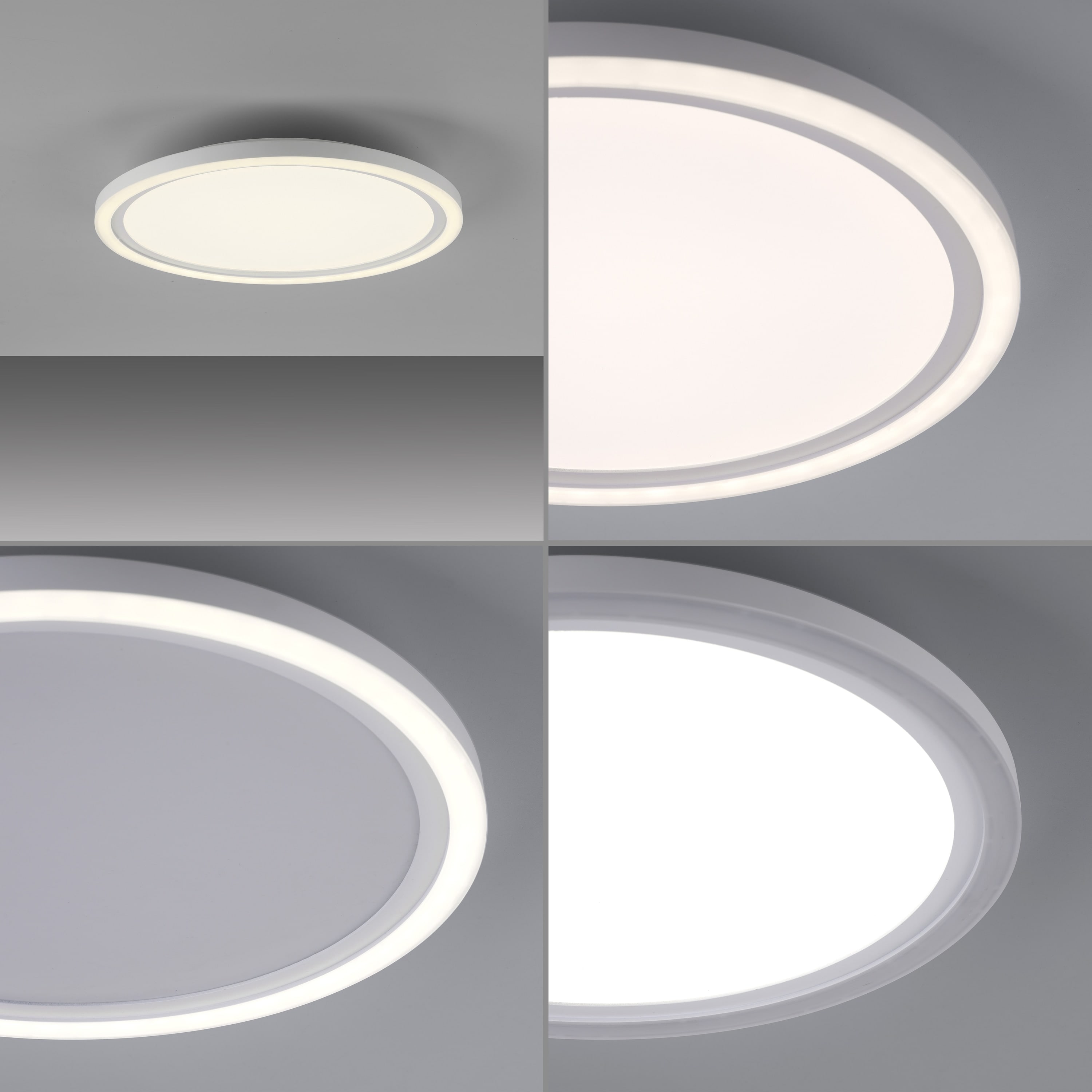 JUST LIGHT LED-Deckenleuchte 14883-16 weiß, 23,5 W, 2600 lm, 3000 K, getrennt schaltbar JUST LIGHT LED-Deckenleuchte 14883-16 weiß, 23,5 W, 2600 lm, 3000 K, getrennt schaltbar