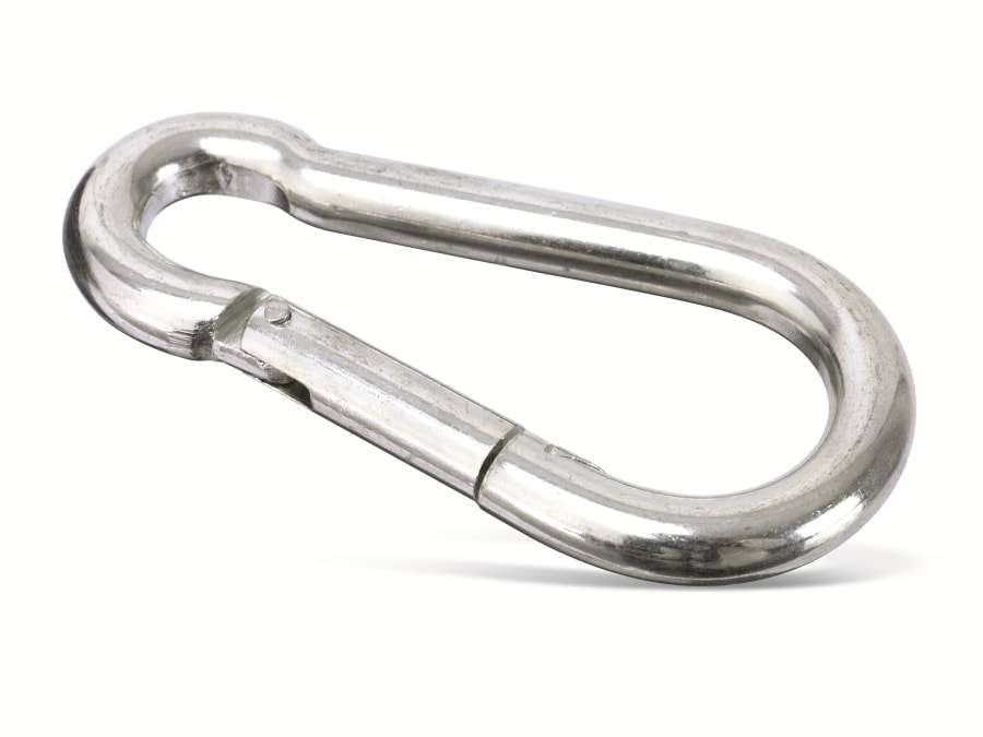 MASTERPROOF Karabinerhaken, 100x10 mm MASTERPROOF Karabinerhaken, 100x10 mm