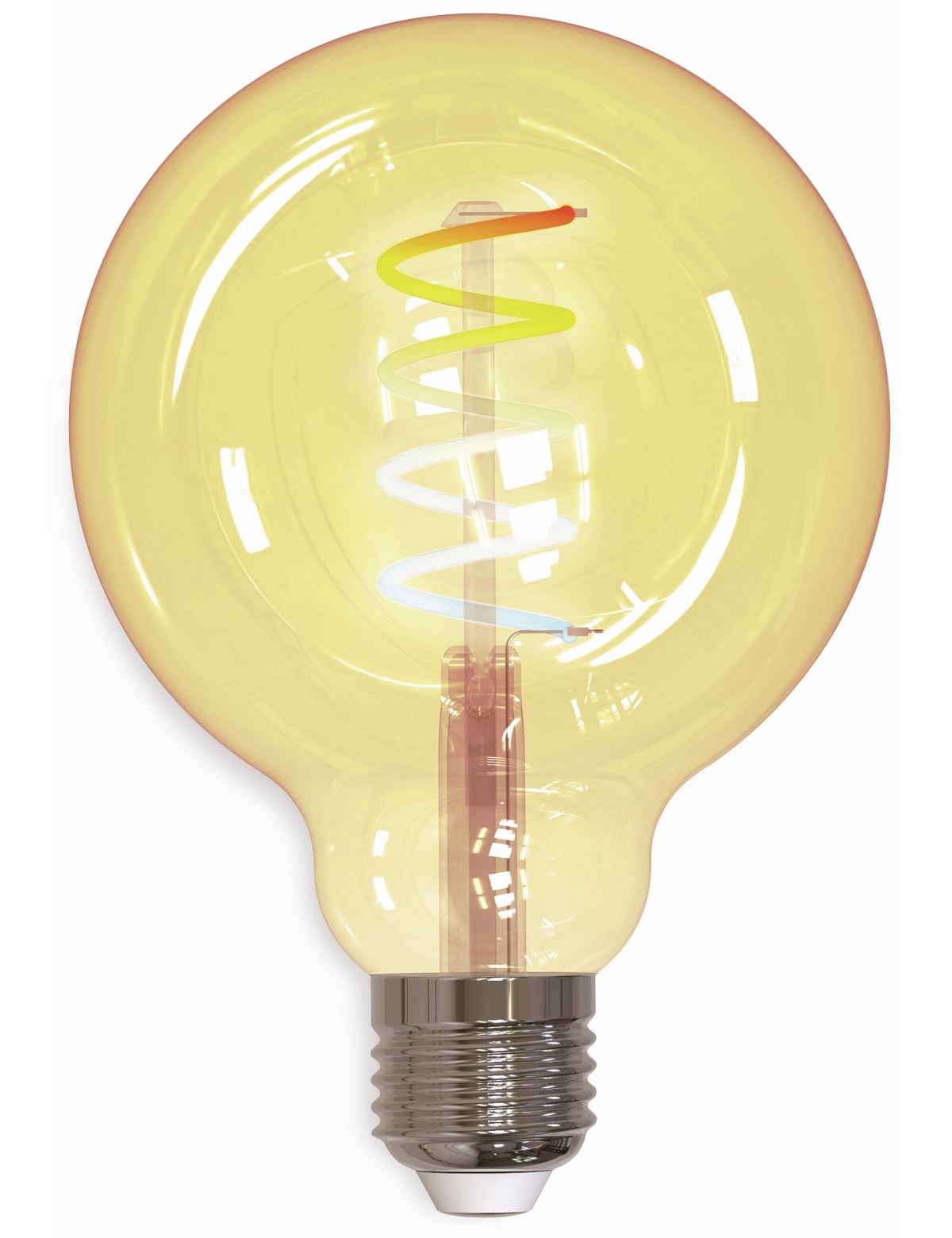 TINT LED-Lampe E27, 5,5 W, 380 lm, EEK G, G95, RGB