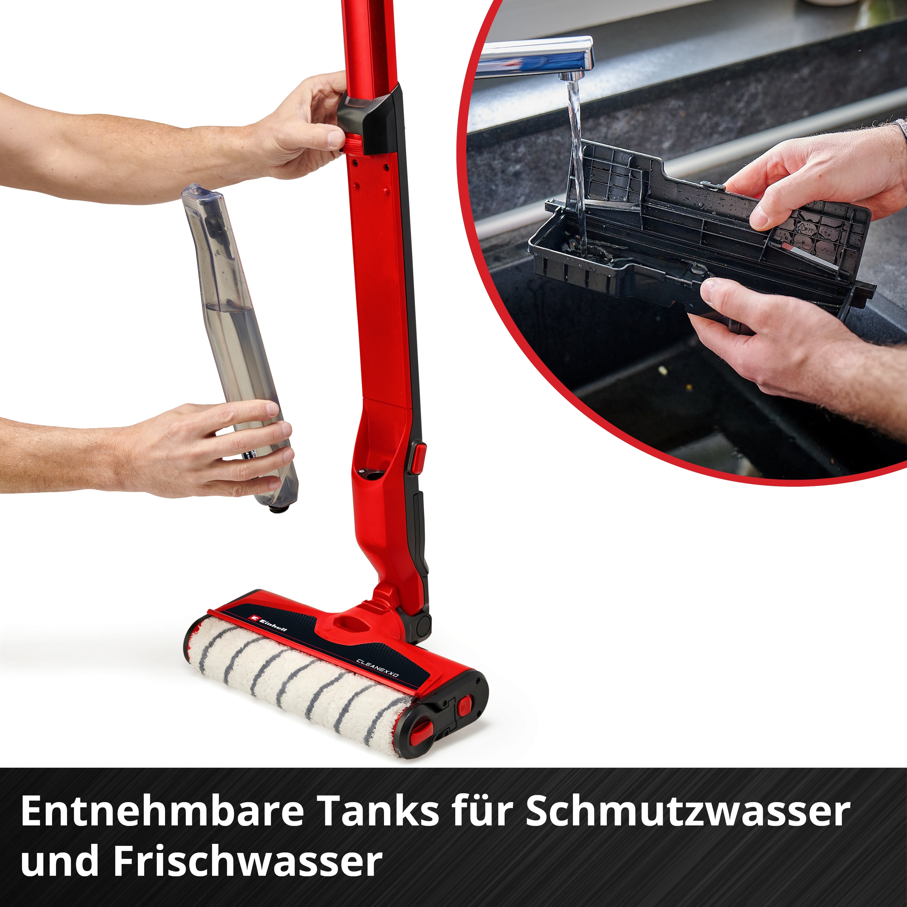 EINHELL Akku-Hartbodenreiniger CLEANEXXO Kit (1x 4,0 Ah) EINHELL Akku-Hartbodenreiniger CLEANEXXO Kit (1x 4,0 Ah)