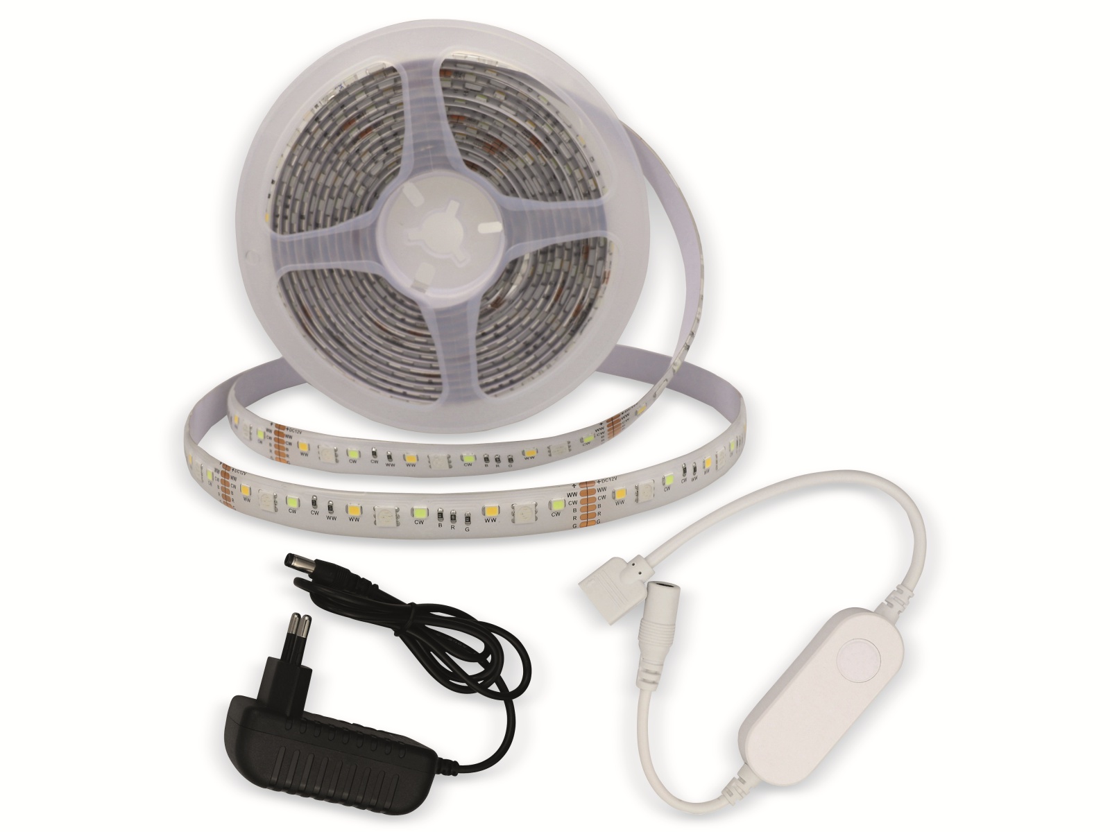 OPTONICA LED-Strip, RGB + CCT 4326, EEK: F, Netzteil + WiFi Contr, 3 m