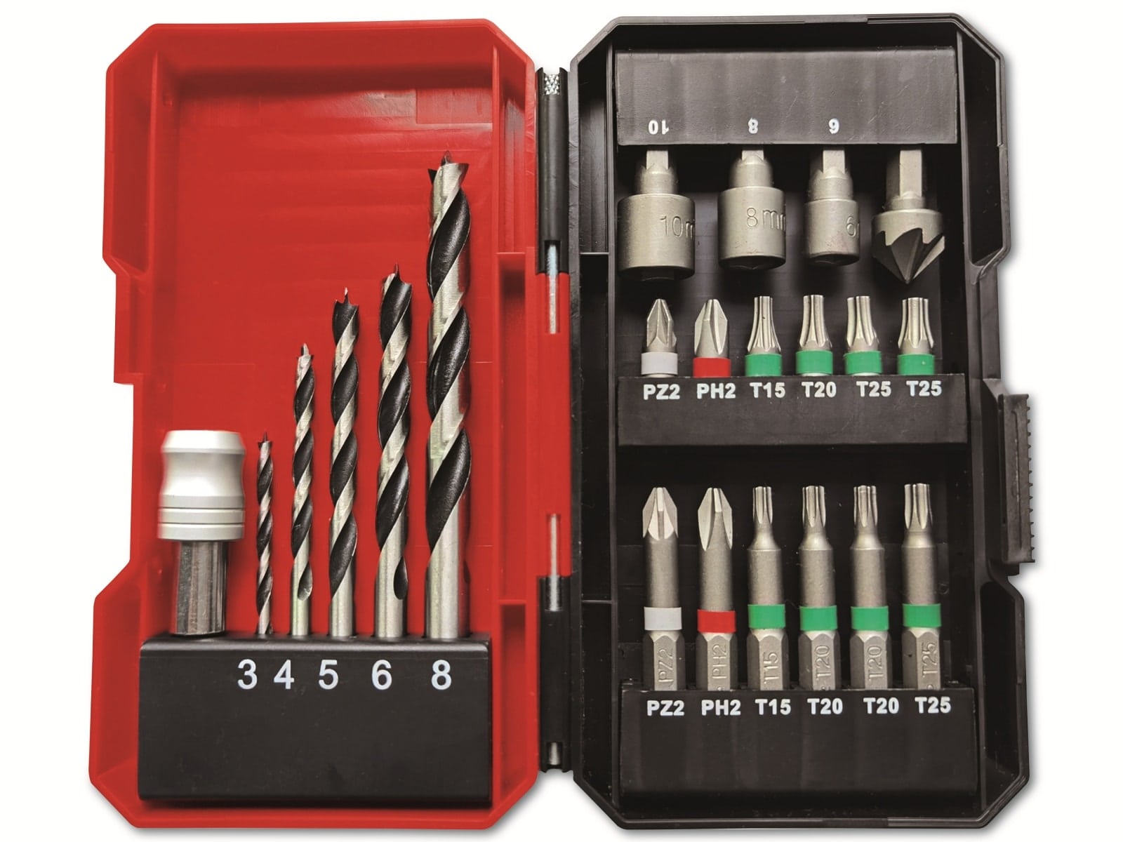 EINHELL Akku-Bohrschrauber-Set TE-CD 12/1 Li +22+CL (2x2.0 Ah) EINHELL Akku-Bohrschrauber-Set TE-CD 12/1 Li +22+CL (2x2.0 Ah)