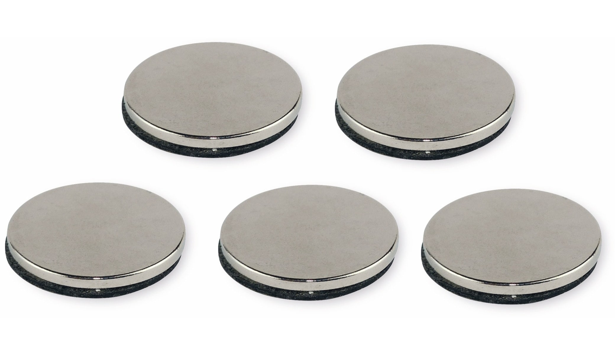Neodymiummagnet, selbstklebend 19x1,5 mm, 5 Stück Neodymiummagnet, selbstklebend 19x1,5 mm, 5 Stück