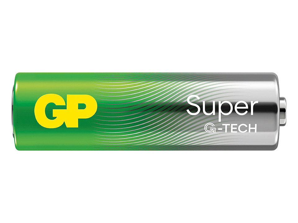 GP Super Alkaline, AA Mignon Batterie, 1,5 V, 24 Stück GP Mignon-Batterie 03015AETA-B24, Alkaline, 24 Stück