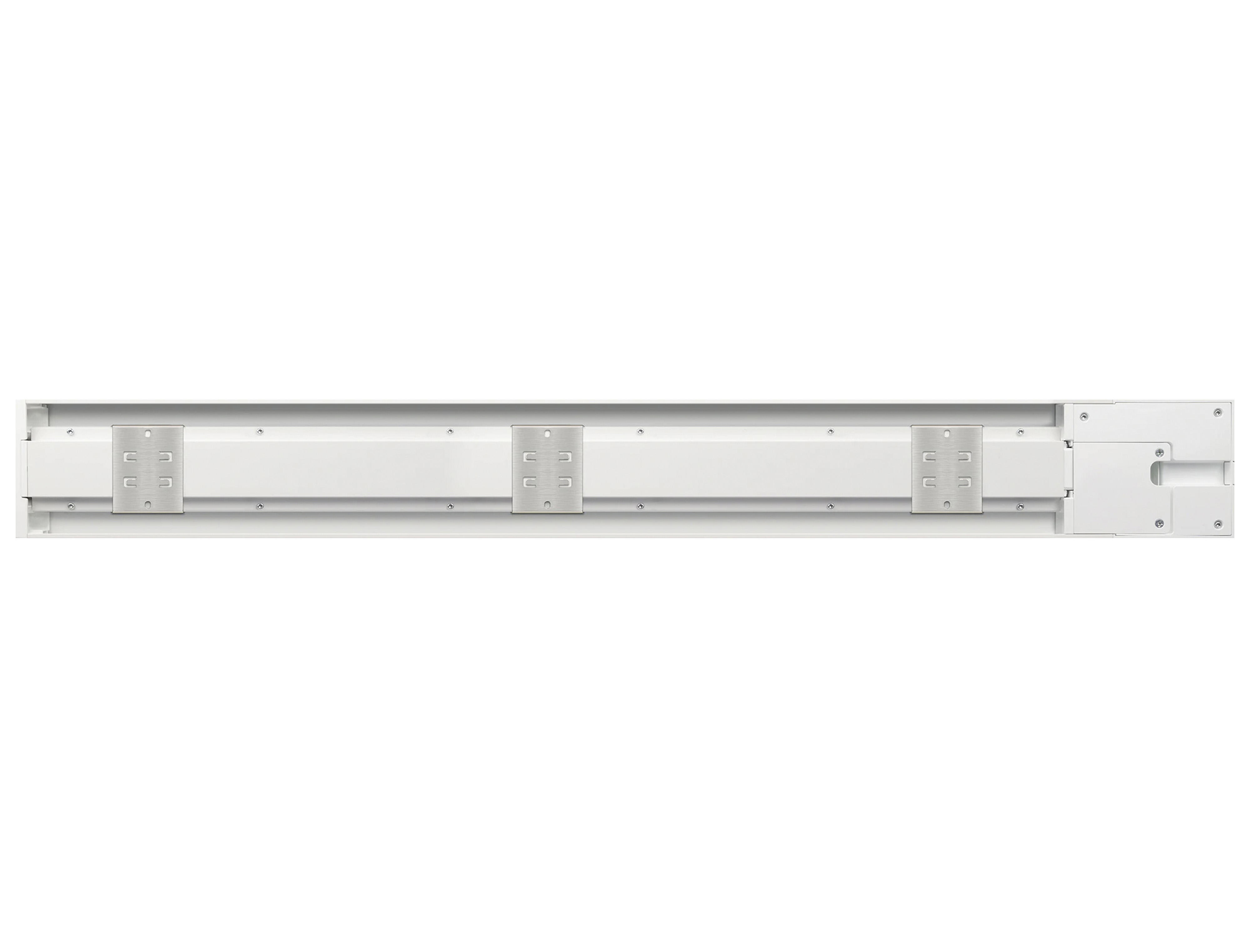 SCHWAIGER Modulare Stromschiene, weiß, 75 cm