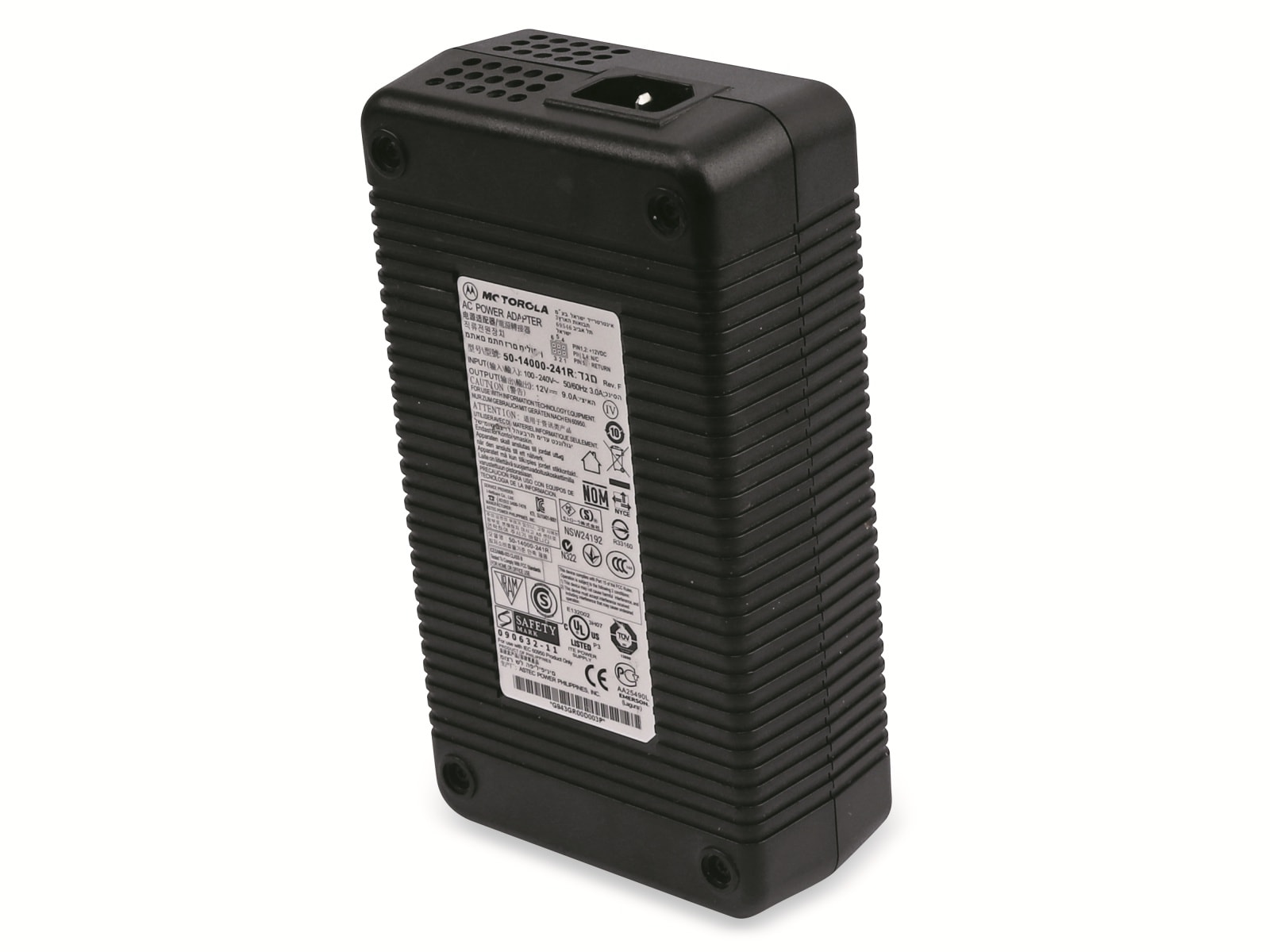 Schaltnetzteil, MOTOROLA, 50-14000-241R, 12 V-/9 A