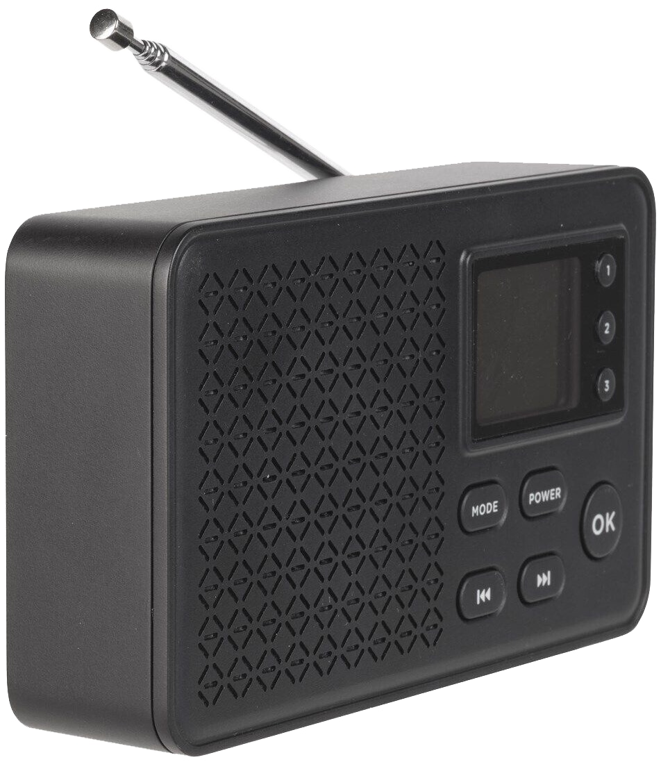 DENVER DAB+/FM Radio DAB-57, schwarz