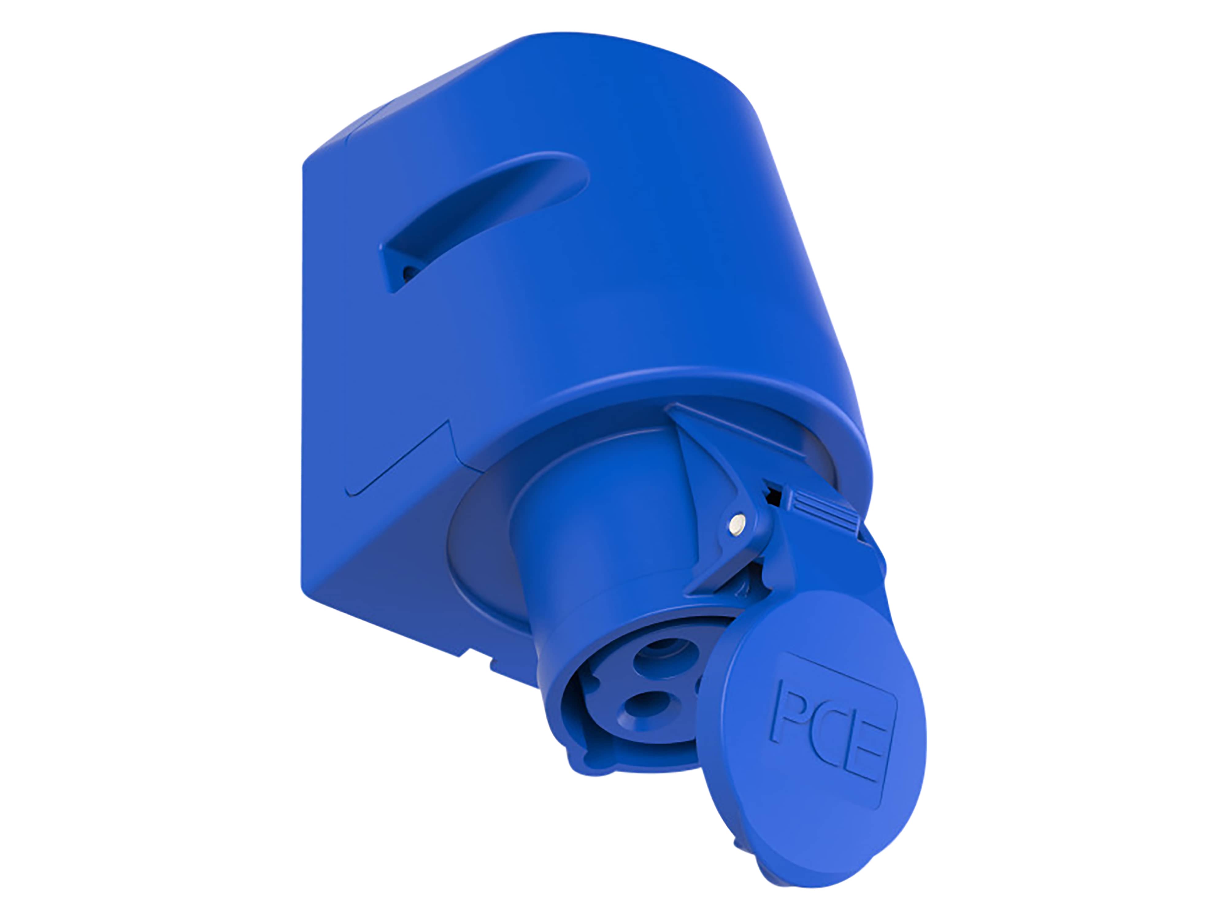 PCE CEE Wandsteckdose 3-polig, 16 A, 230 V, IP44 PCE CEE Wandsteckdose 3-polig, 16 A, 230 V, IP44
