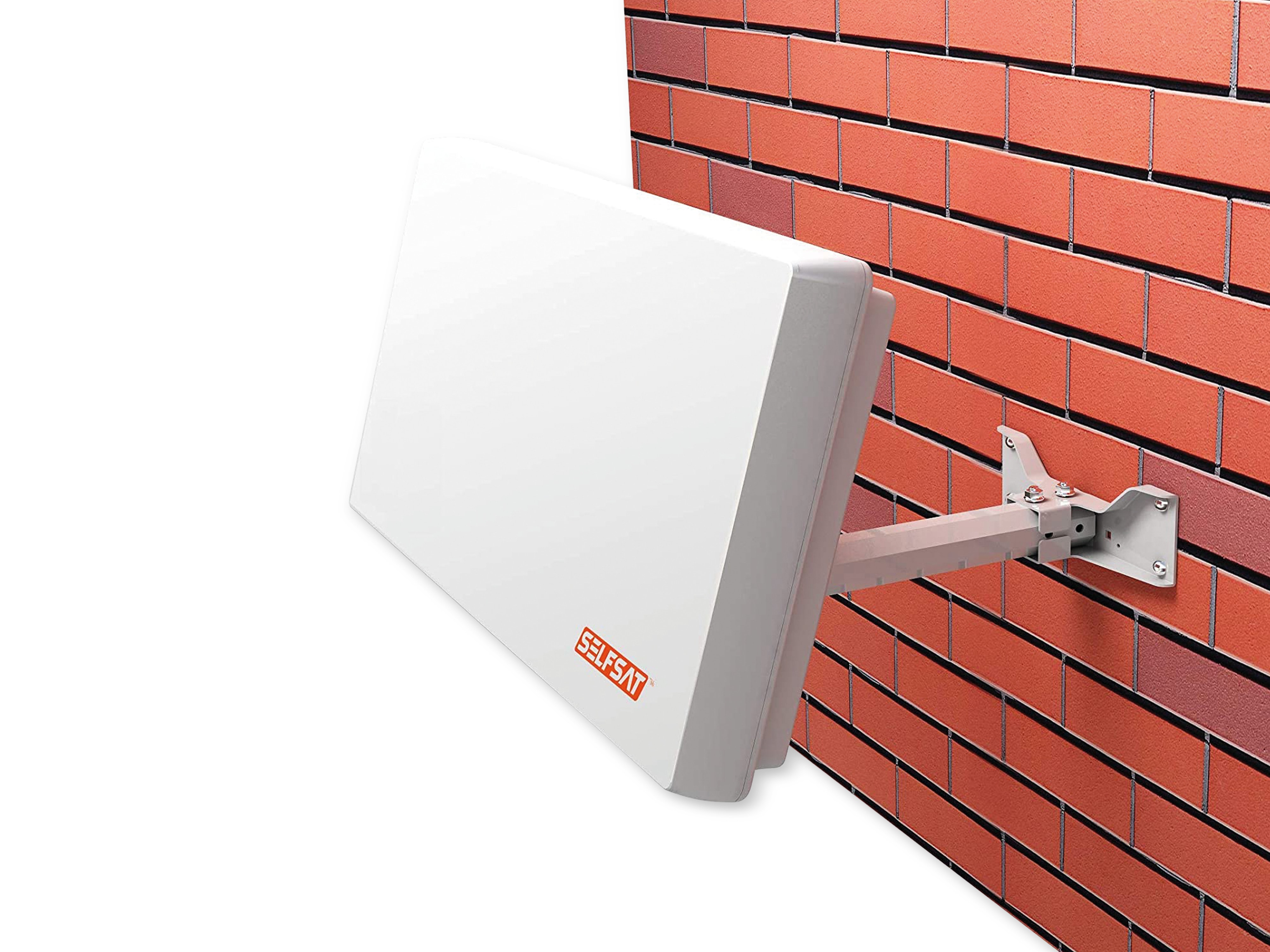 SELFSAT SAT-Flachantenne H22D2+, mit Twin LNB