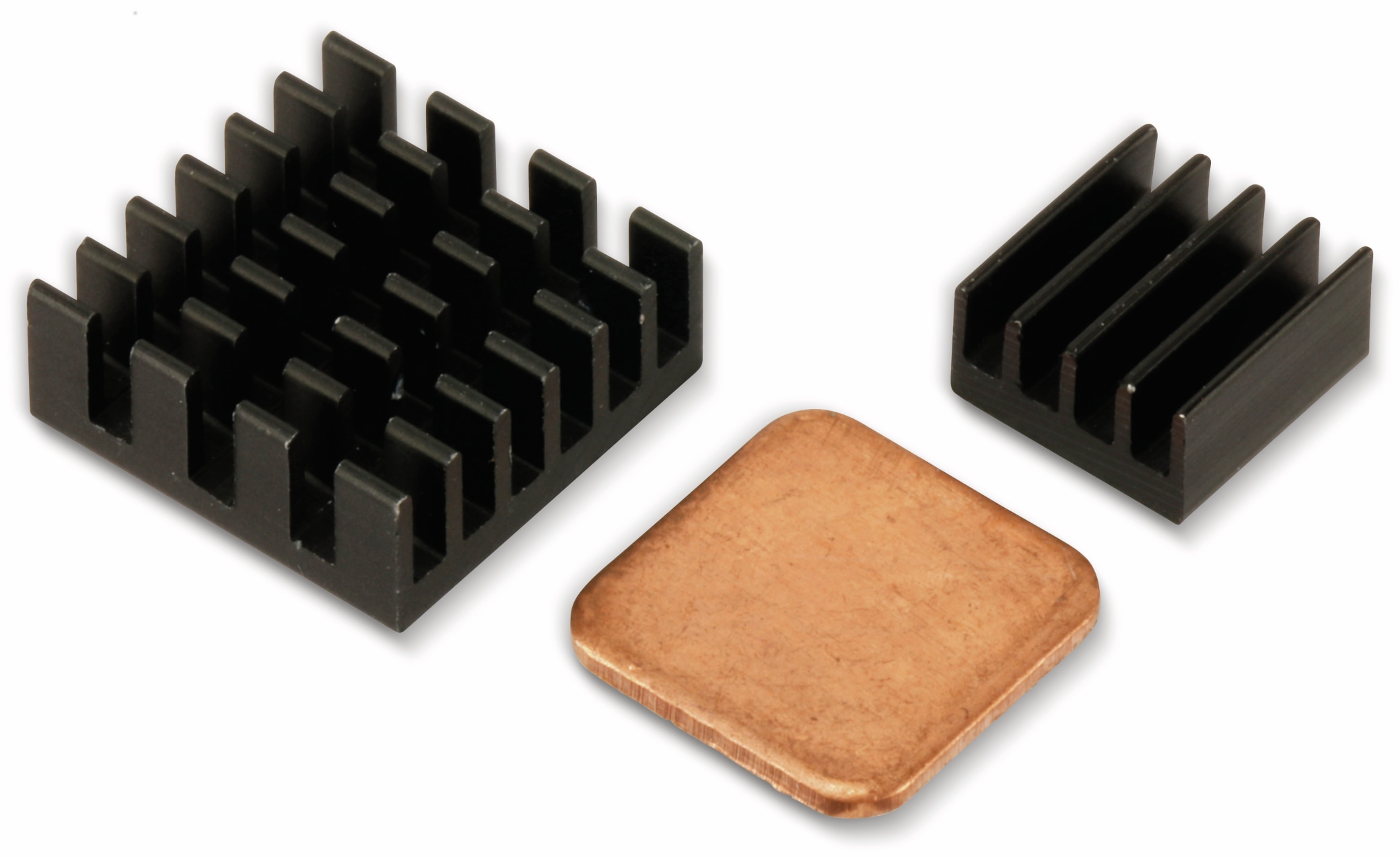 DVOZVO Kühlkörper-Set Für Raspberry Pi – 6 Alu- & 8 Kupfer-Kühler, Passiv & Leise