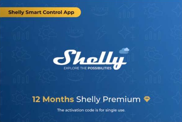 Smart Türschloss SHELLY LOQED, schwarz + Tough1 Ivory + Premiumkarte