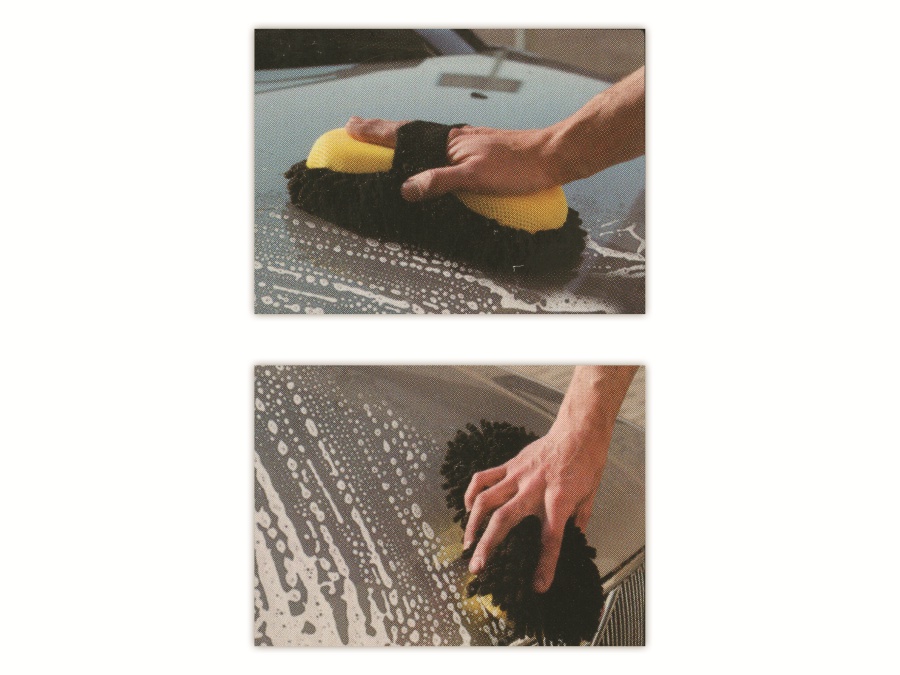 DUNLOP Waschschwamm, 2in1