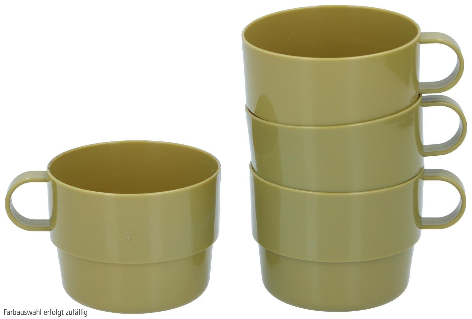CAMP ACTIVE Trinkbecher, 225 ml, 4 Stück