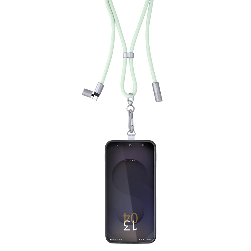 INTENSO USB-Kabel Lanyard USB-C 1,65m Grün INTENSO USB-Kabel Lanyard USB-C 1,65m Grün