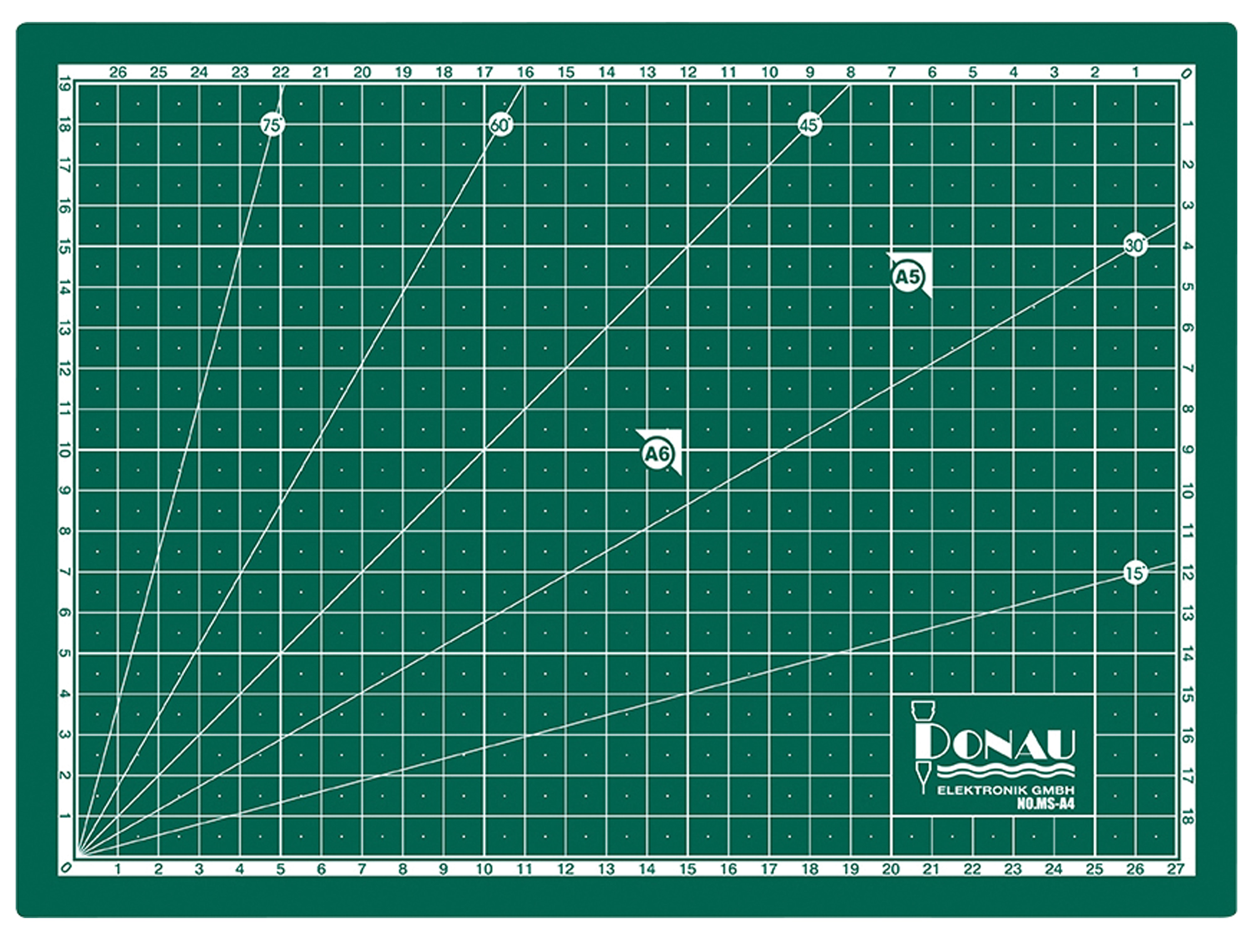 DONAU ELEKTRONIK Selbstheilende Schneidematte, A4 (300x220x3 mm), MS-A4 DONAU ELEKTRONIK Selbstheilende Schneidematte, A4 (300x220x3 mm), MS-A4
