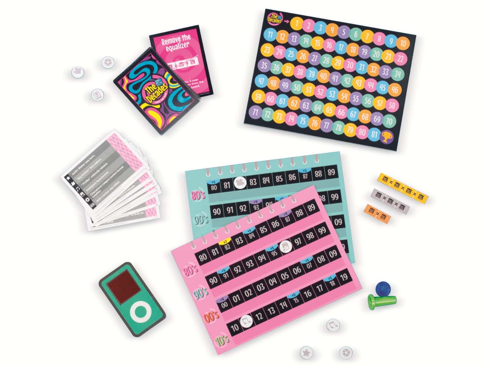 JUMBO Spiele Partyspiel, 19830, The Decades JUMBO Spiele Partyspiel, 19830, The Decades