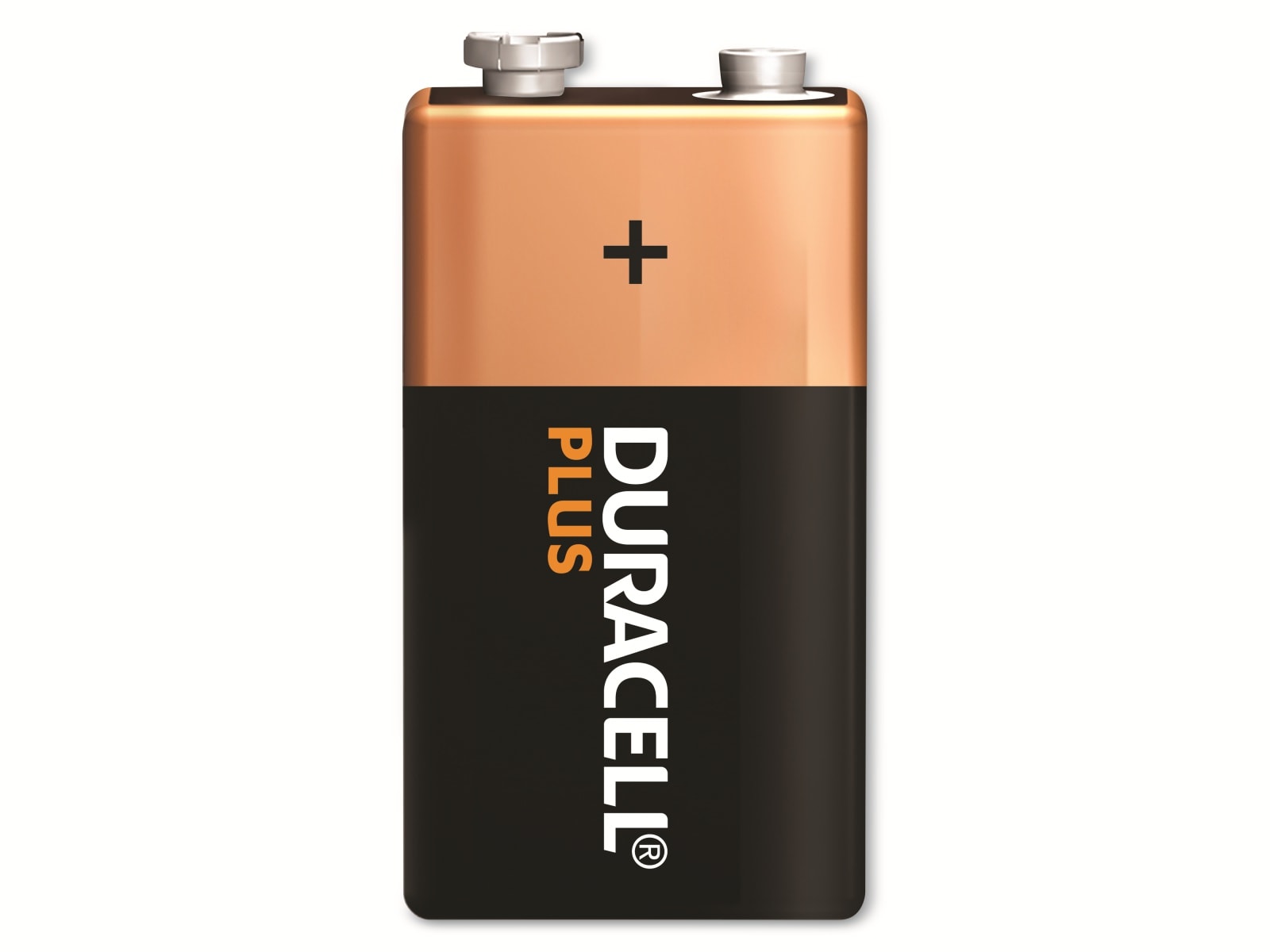 DURACELL Alkaline-Batterie E-Block, 6LR61, 9V, Plus, 2 Stück DURACELL Alkaline-Batterie E-Block, 6LR61, 9V, Plus, 2 Stück