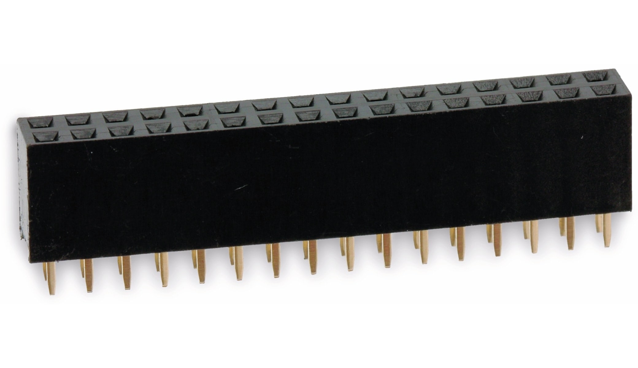 CONNFLY ELECTRONIC Buchsenleiste, vergoldet, 2x 16-polig CONNFLY ELECTRONIC Buchsenleiste, vergoldet, 2x 16-polig