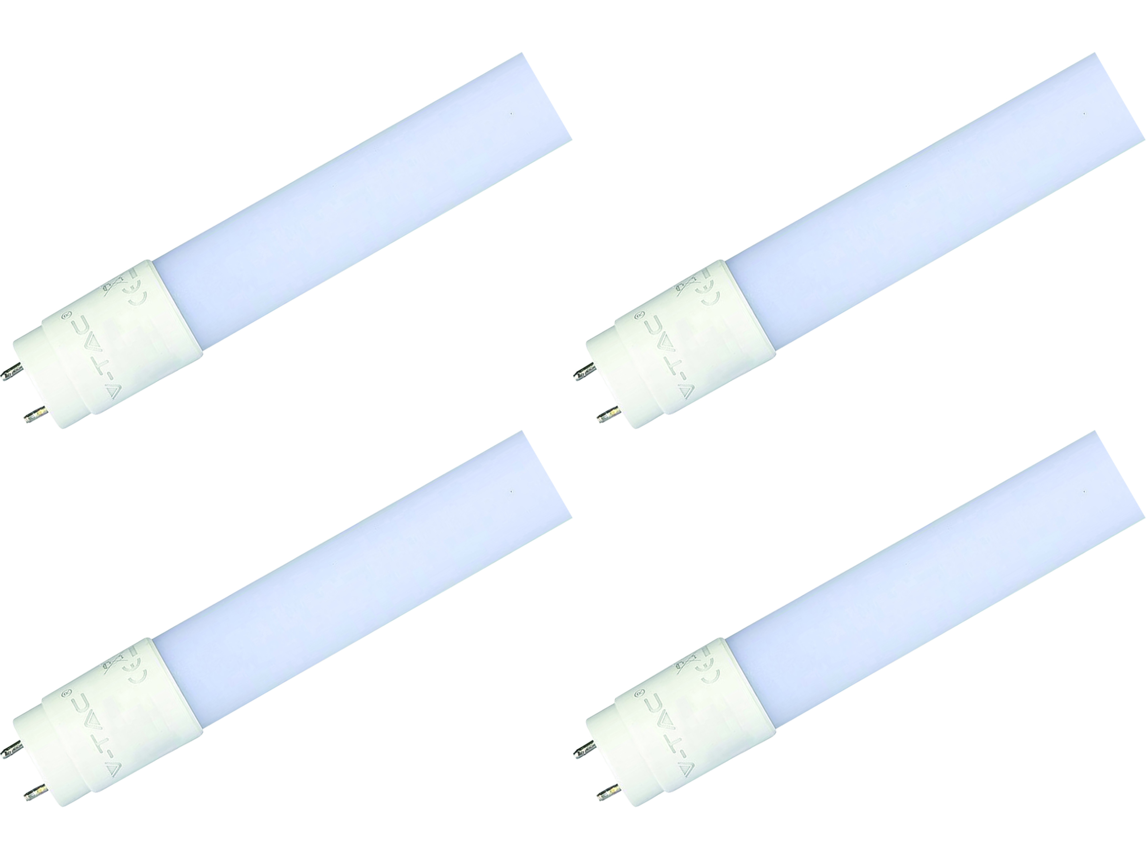V-TAC LED-Röhre VT-9077, T8, G13, EEK: F, 14 W, 1400 lm, 4000 K, 900 mm, 4 Stück