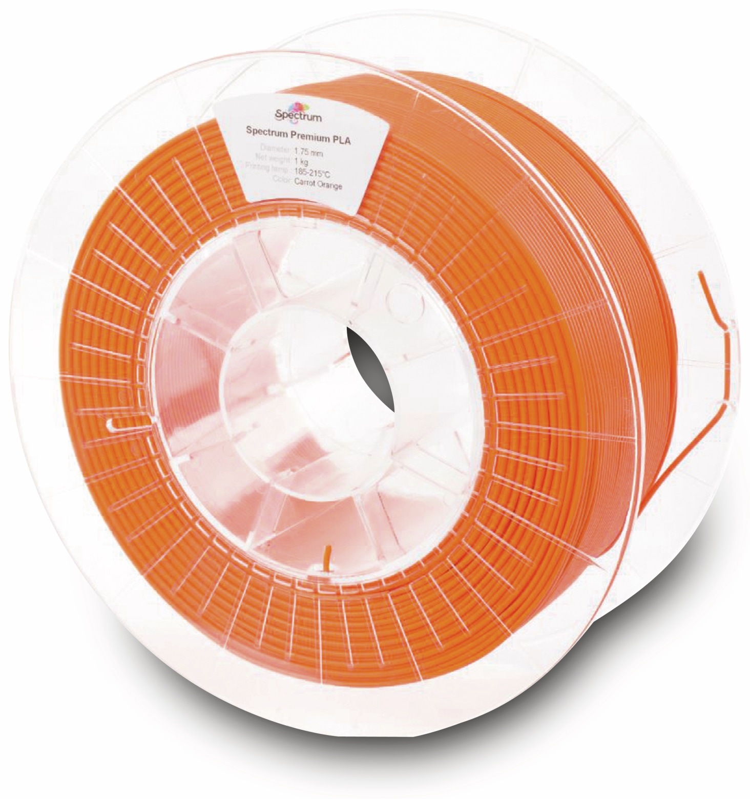 SPECTRUM 3D Filament PLA 1.75mm CARROT orange 1kg