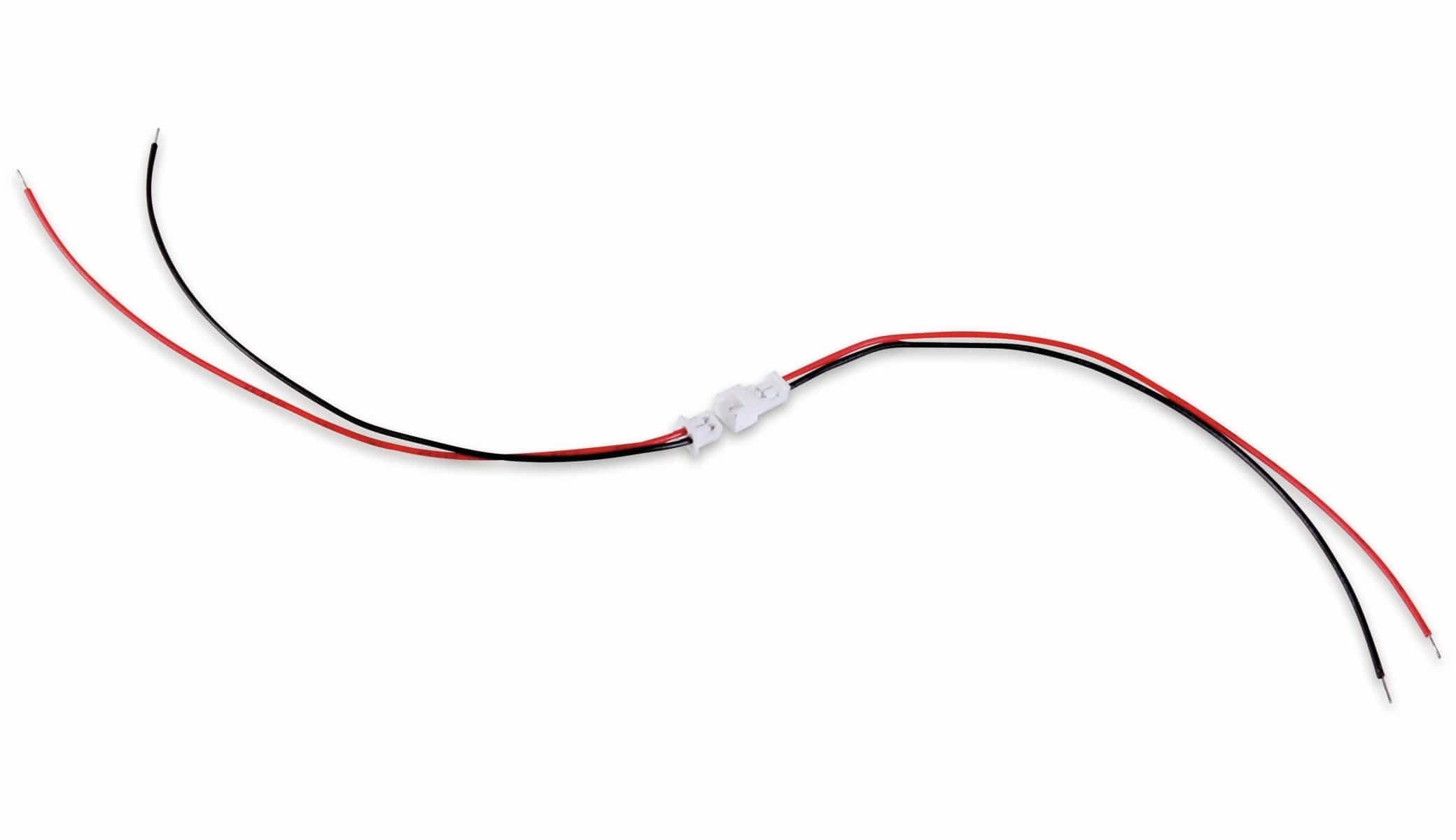 Steckverbinder-Set, 2-polig PH 1,25-2Pin, mit je 10 cm Kabel