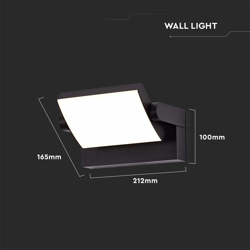 V-TAC LED-Fluter VT-11020, EEK: E, 17 W, 2520 lm, 3000 K, schwarz