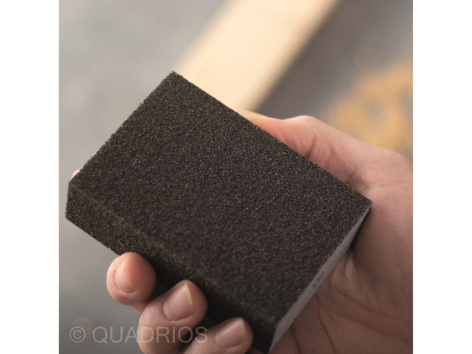QUADRIOS Schleifschwamm 2202T005, Körnung: 180, Schleifbild: ca. P320