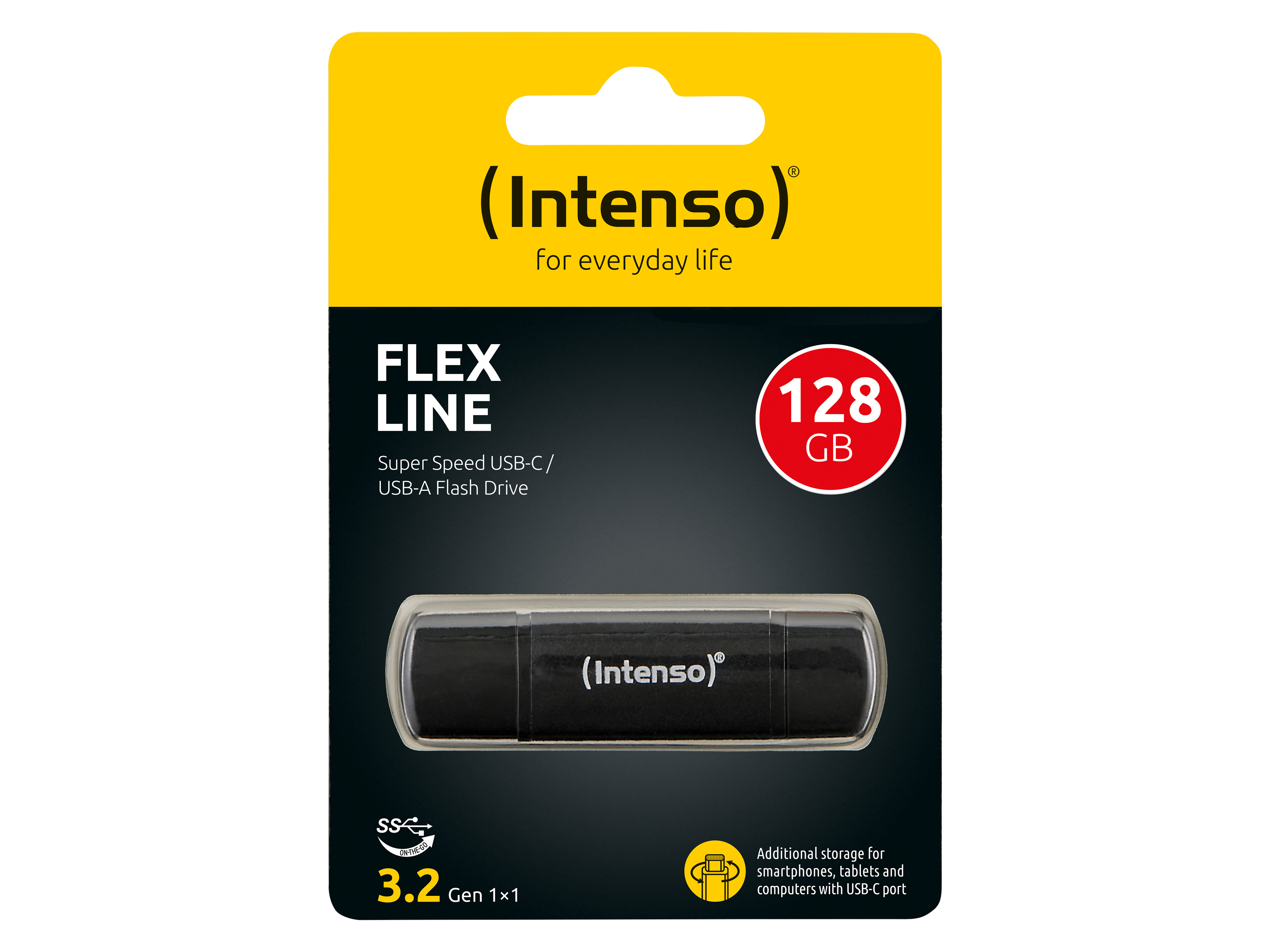 INTENSO USB-Stick Flex Line 3544491 USB 3.2 128GB INTENSO USB-Stick Flex Line 3544491 USB 3.2 128GB