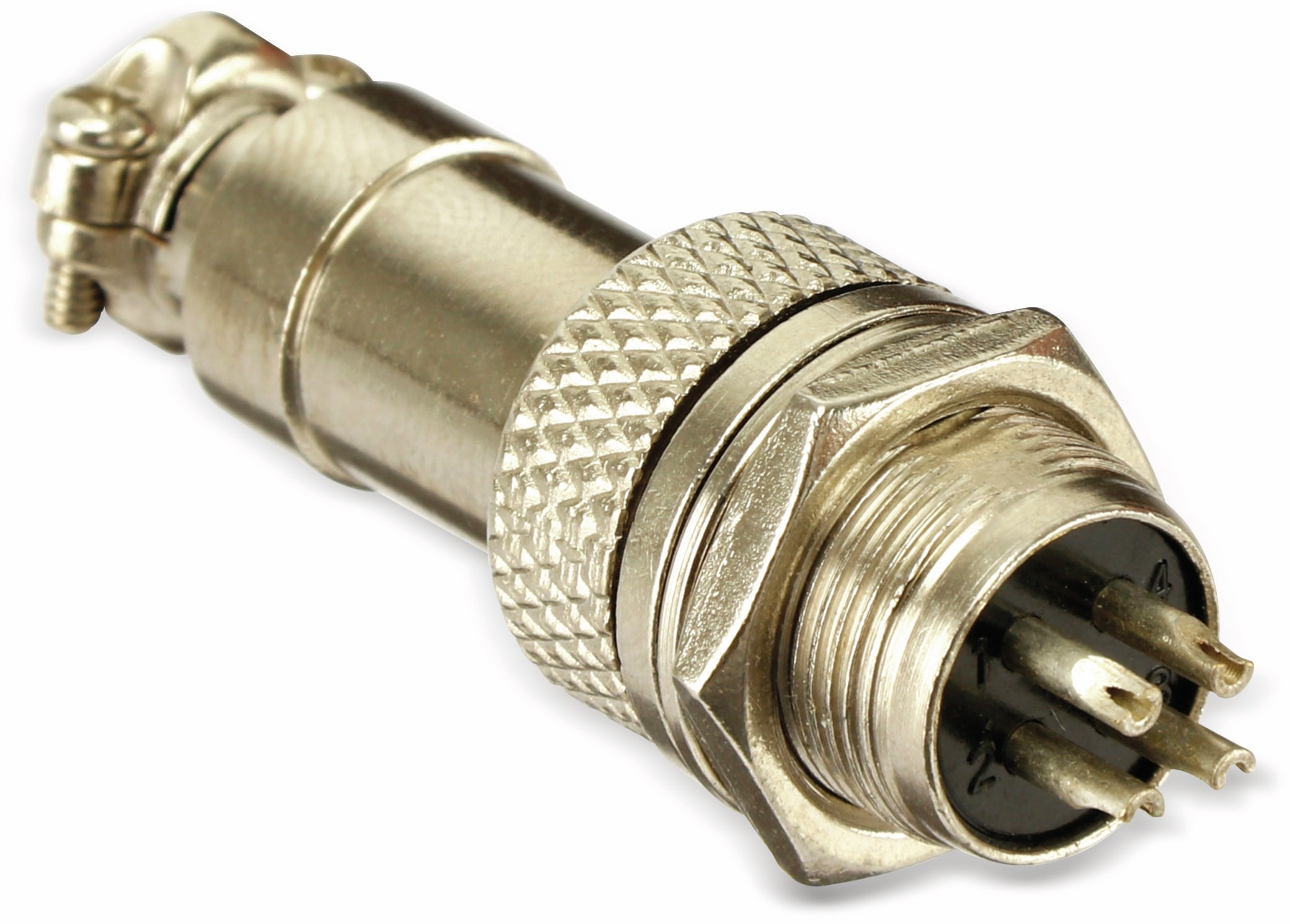 Steckverbinder-Set GX12-4, 4-polig