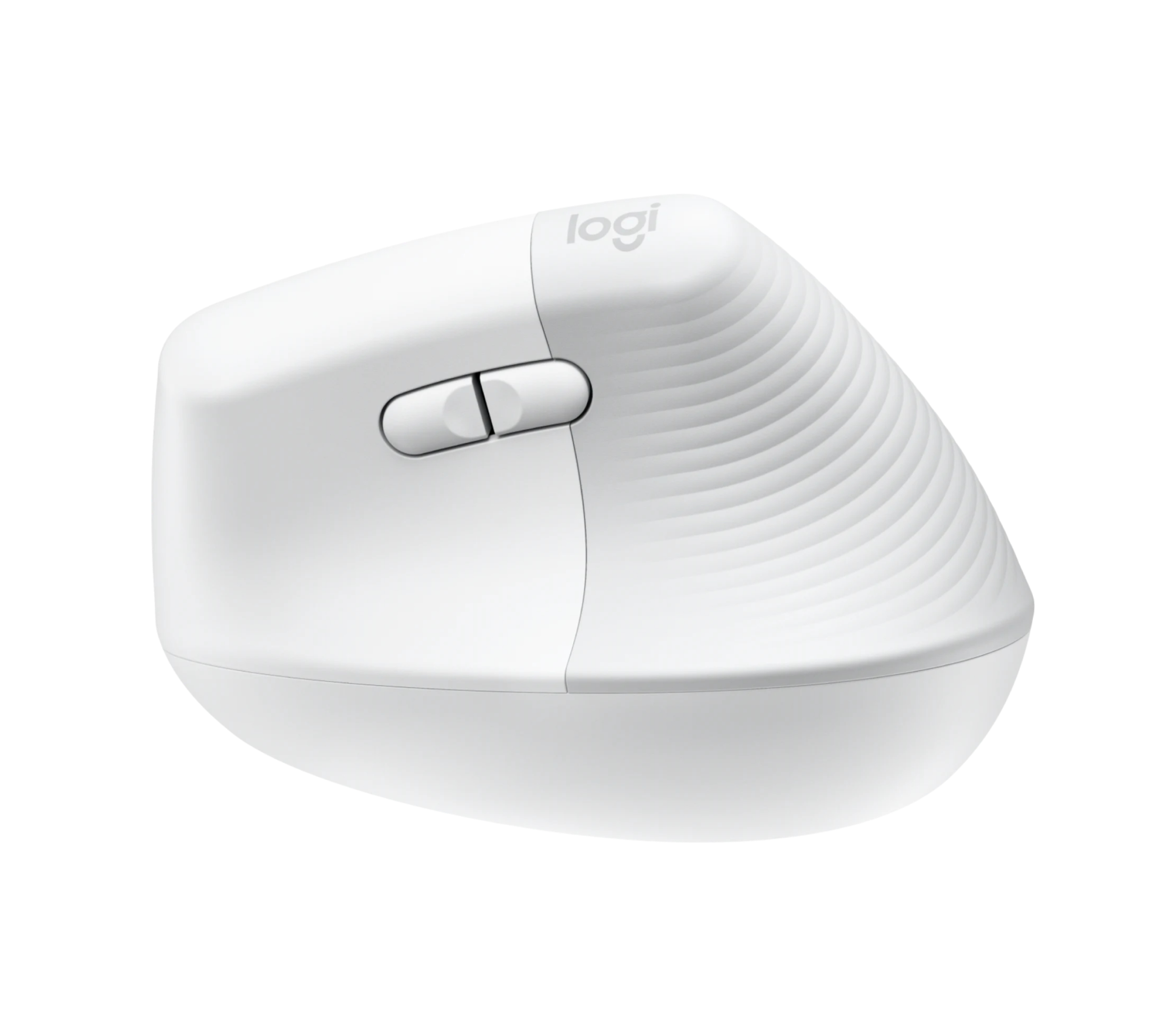 LOGITECH Maus Lift grauweiß