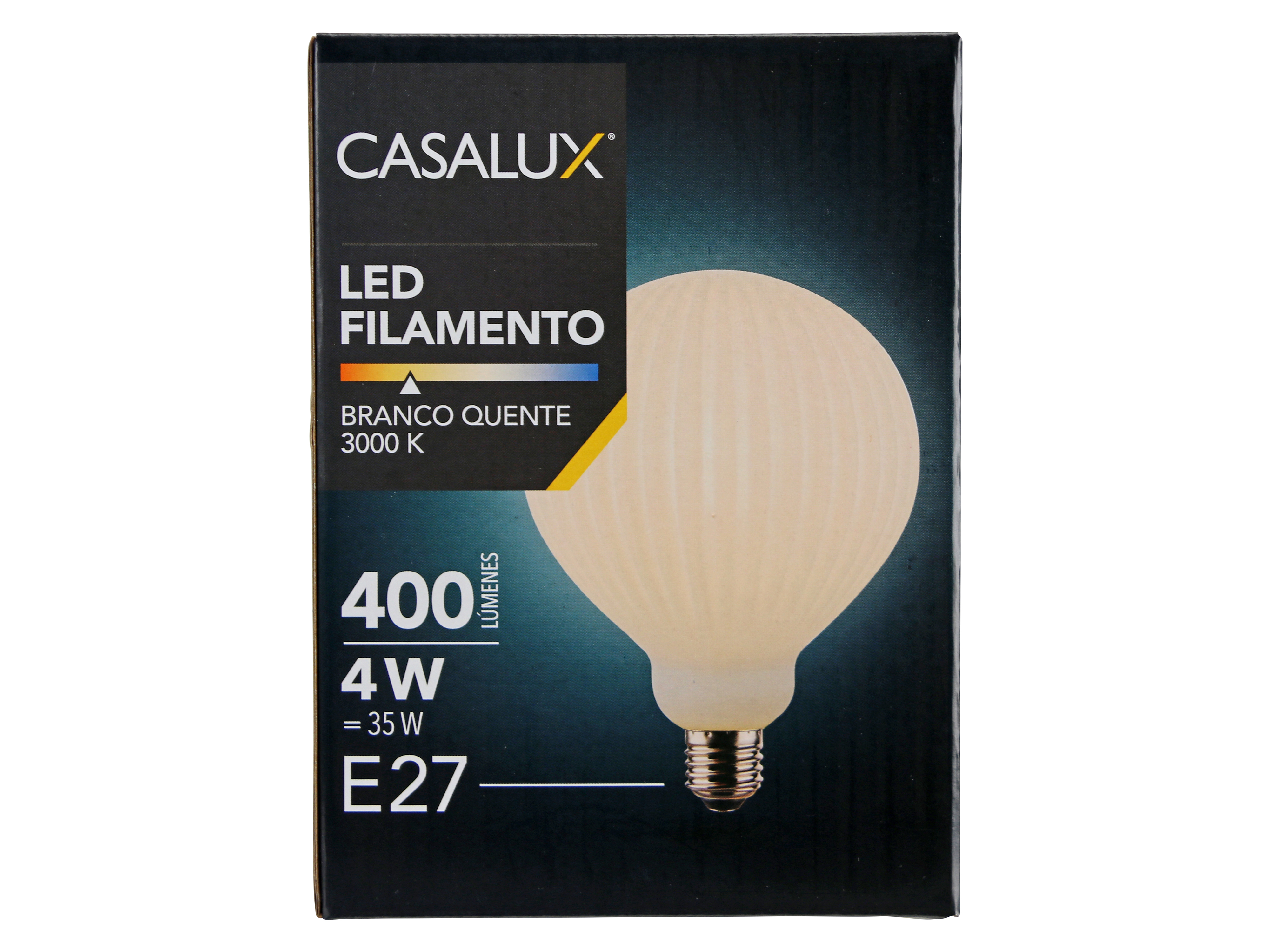 LED-Lampe, E27, 4W, 3000K, EEK: F, 400lm, warmweiß, weiß LED-Lampe, E27, 4W, 3000K, EEK: F, 400lm, warmweiß, weiß