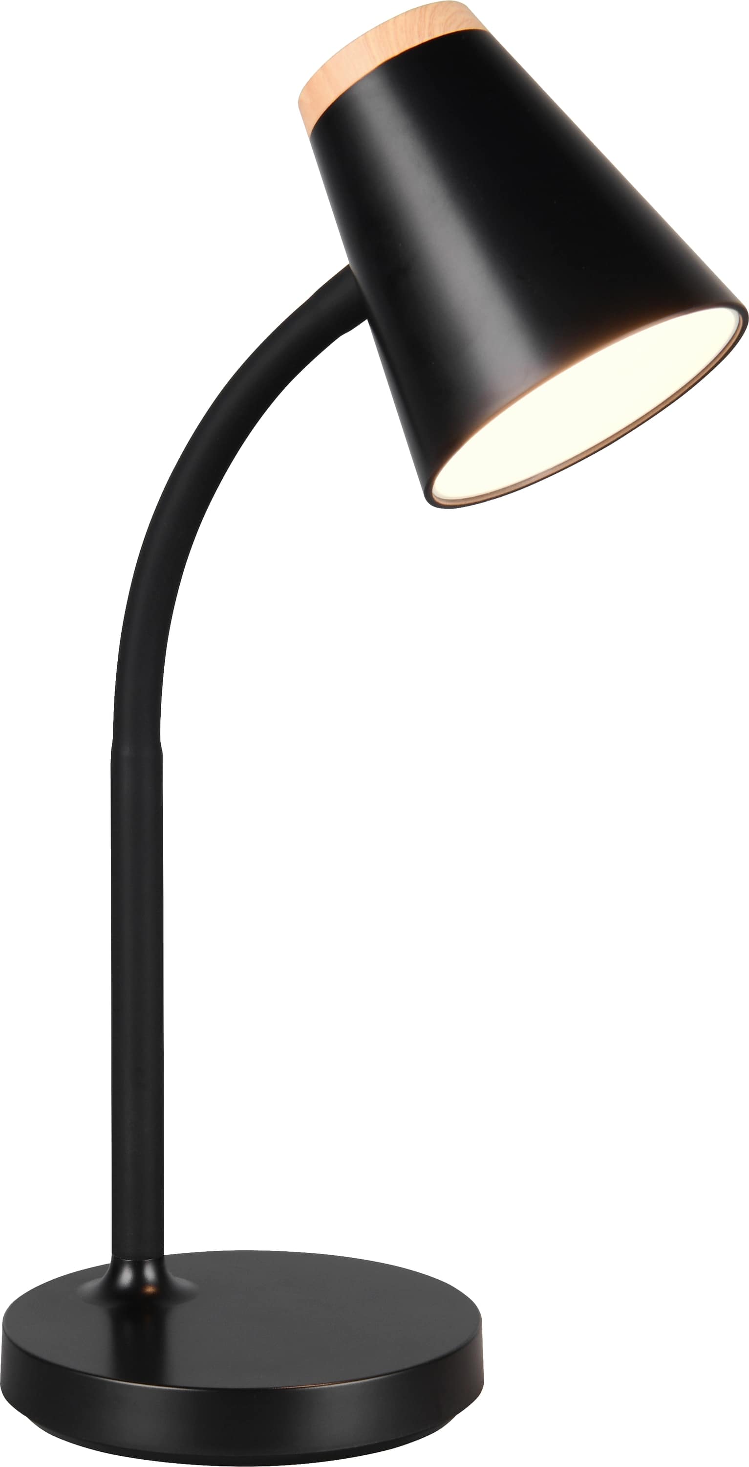 REALITY LED-Tischleuchte PONGO, R55831102, 4,5W, 500lm, 3000K, schwarz REALITY LED-Tischleuchte PONGO, R55831102, 4,5W, 500lm, 3000K, schwarz