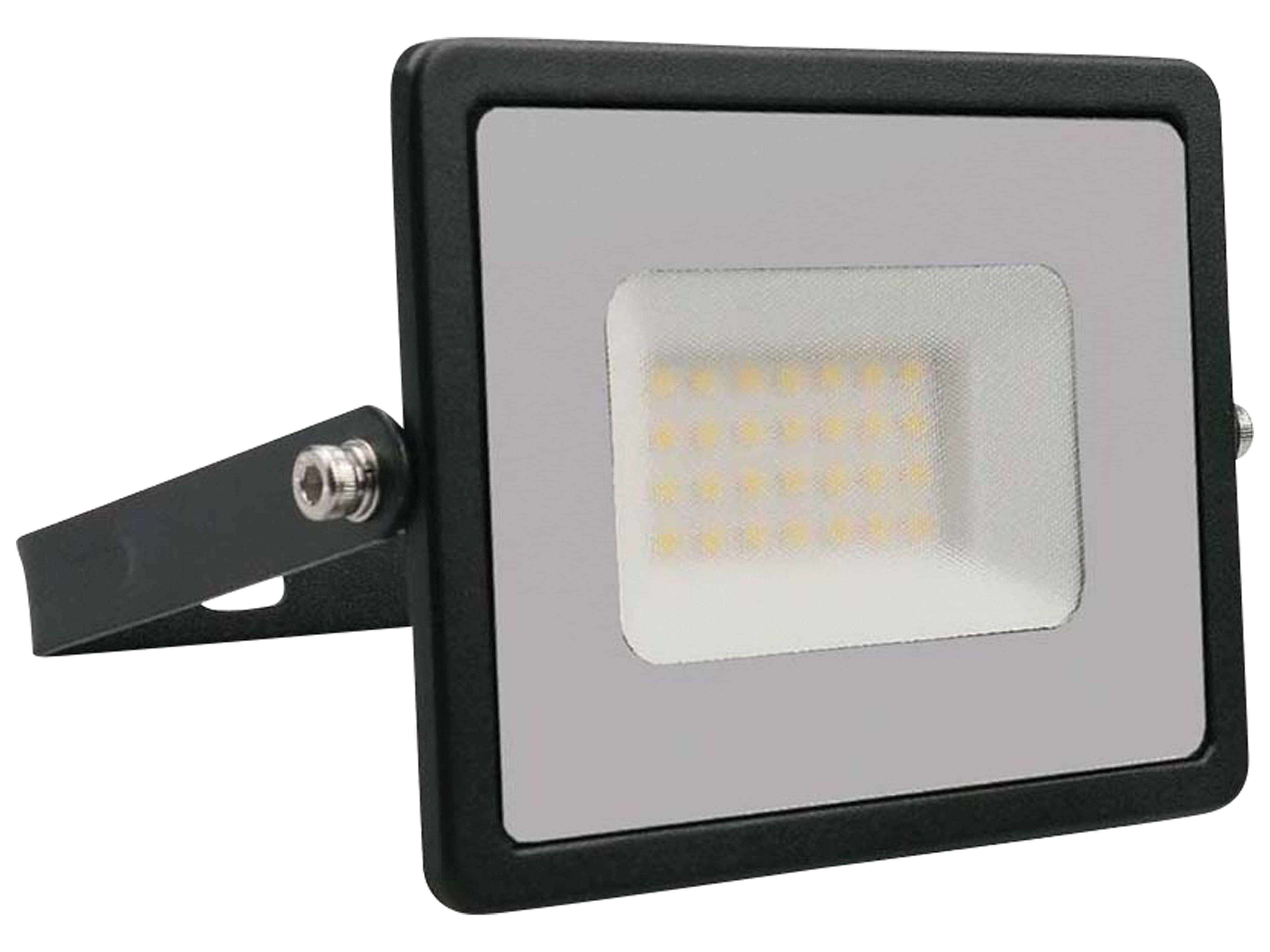 V-TAC LED-Fluter VT-4031, EEK: F, 30W, 2510lm, 4000K, schwarz