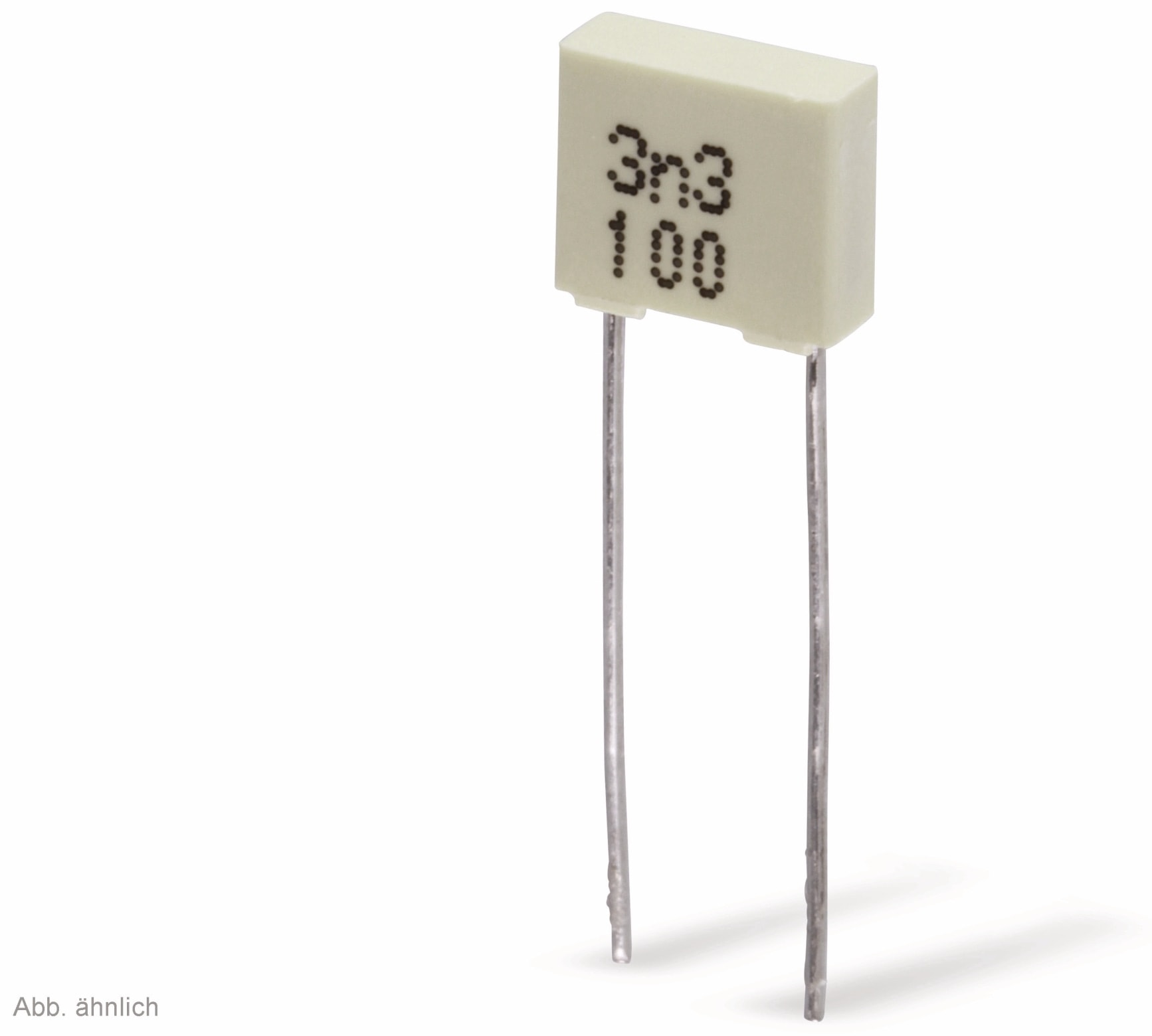 Folienkondensator, 6,8 nF, 100 V, radial, RM 5 Folienkondensator, 6,8 nF, 100 V, RM 5