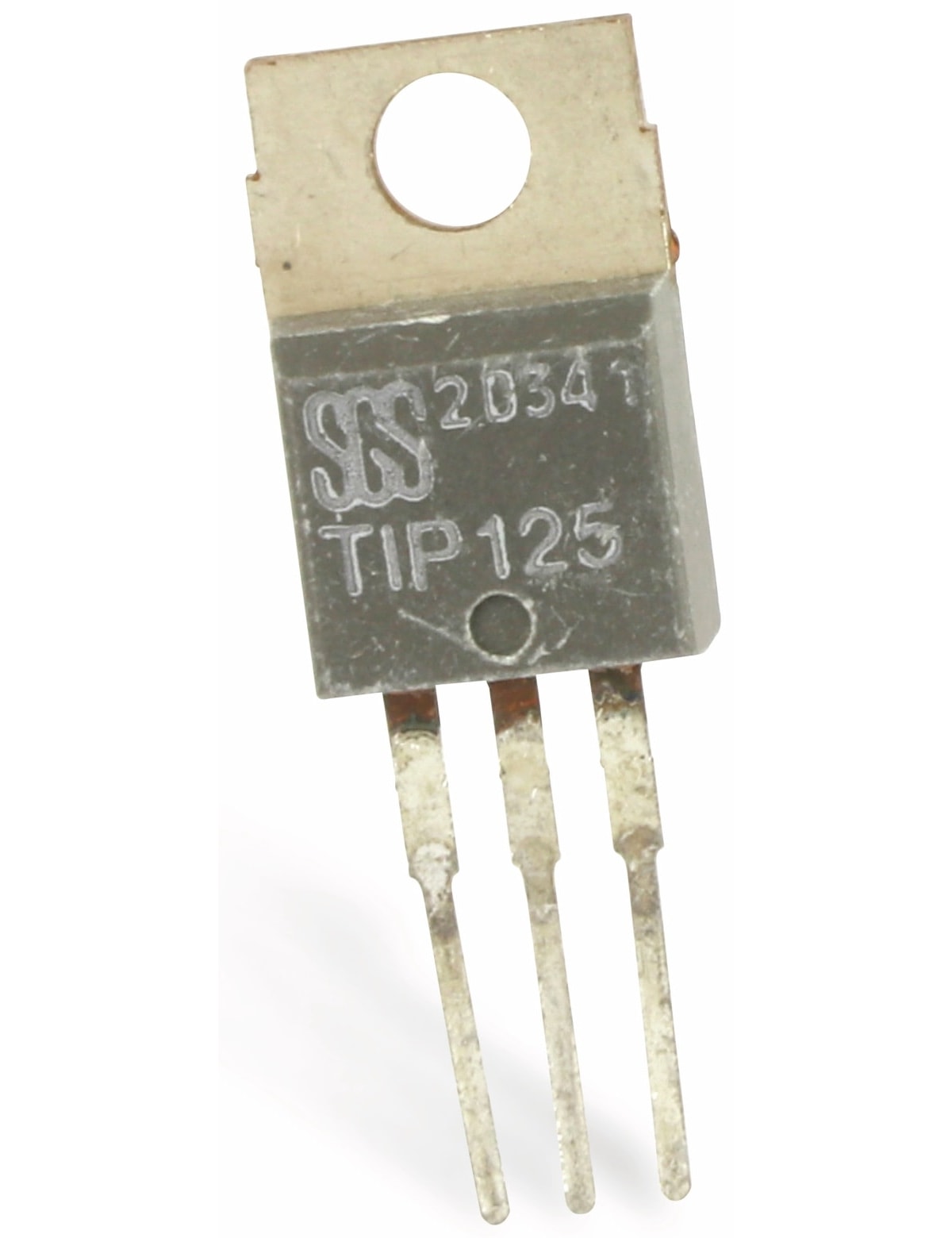 ST MICROELECTRONICS Transistor TIP125, PNP-Darl., 60V, 5A, 65W, TO220