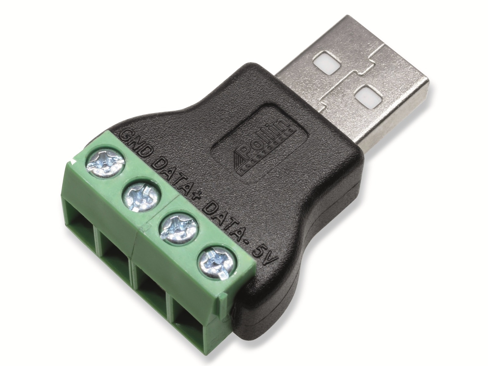 Steckverbinder, USB A, Schraubanschluss, Stecker