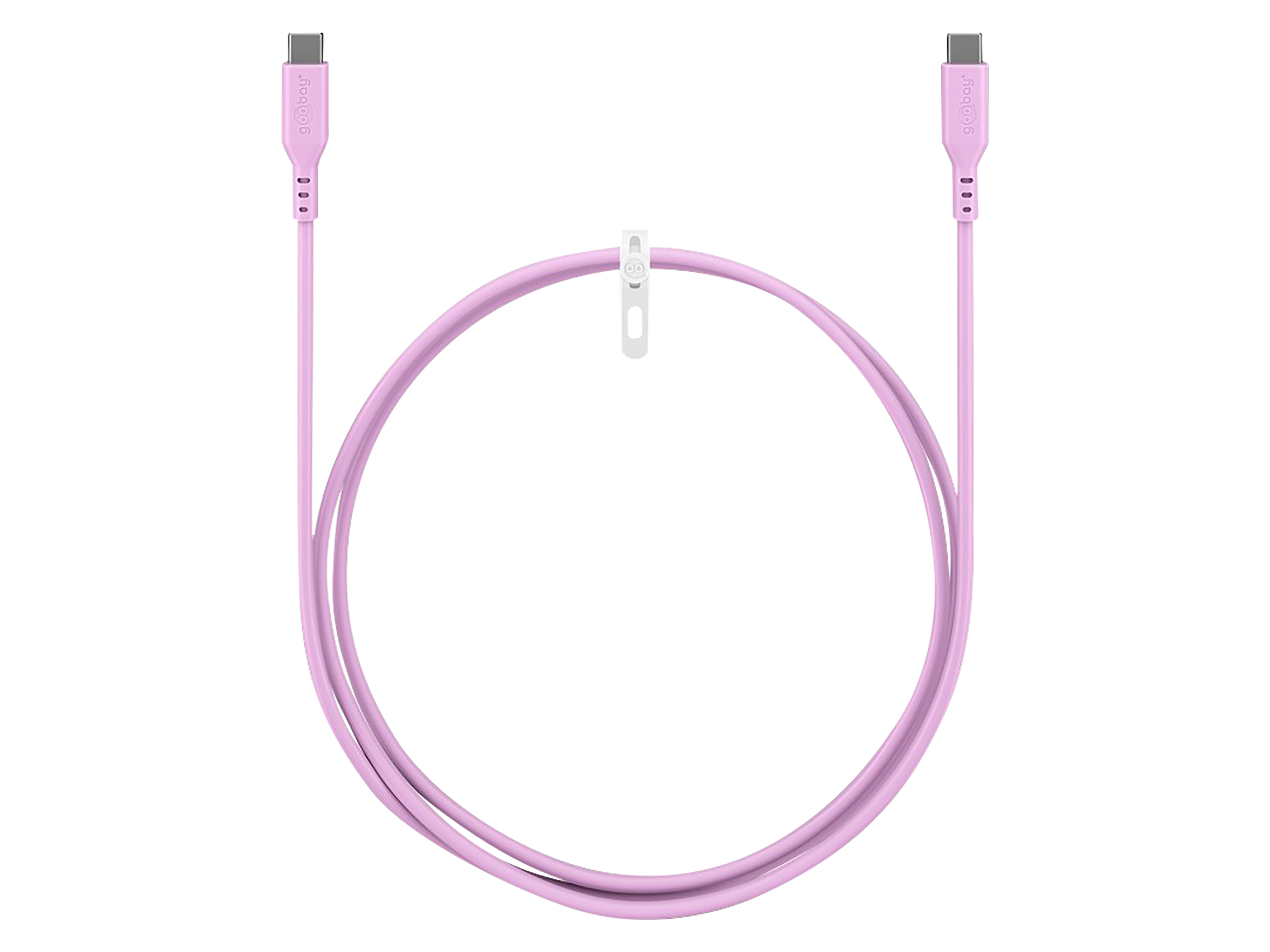 GOOBAY USB-C Kabel 77746 Silikon 1,5m pink GOOBAY USB-C Kabel 77746 Silikon 1,5m pink