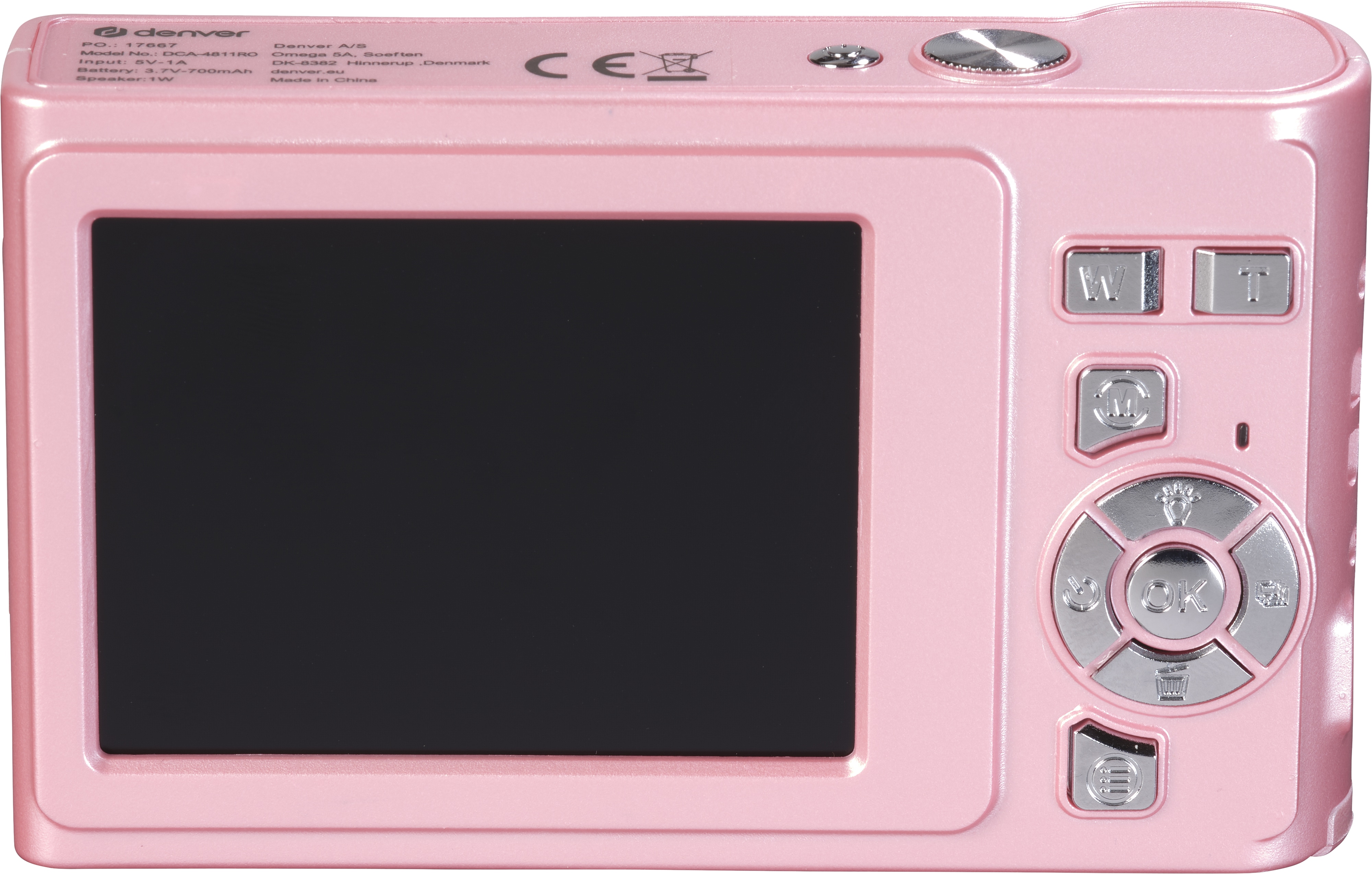 DENVER Digitalkamera DCA-4811RO Rose