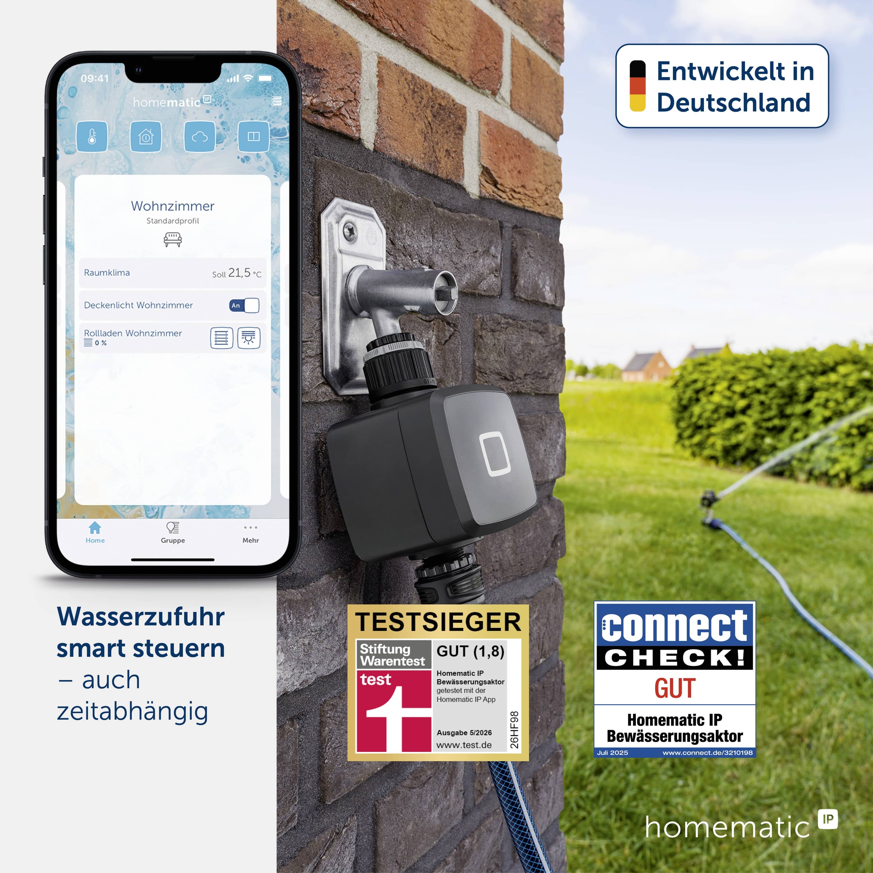 HOMEMATIC IP 162114A0 Bewässerungsaktor HOMEMATIC IP 162114A0 Bewässerungsaktor