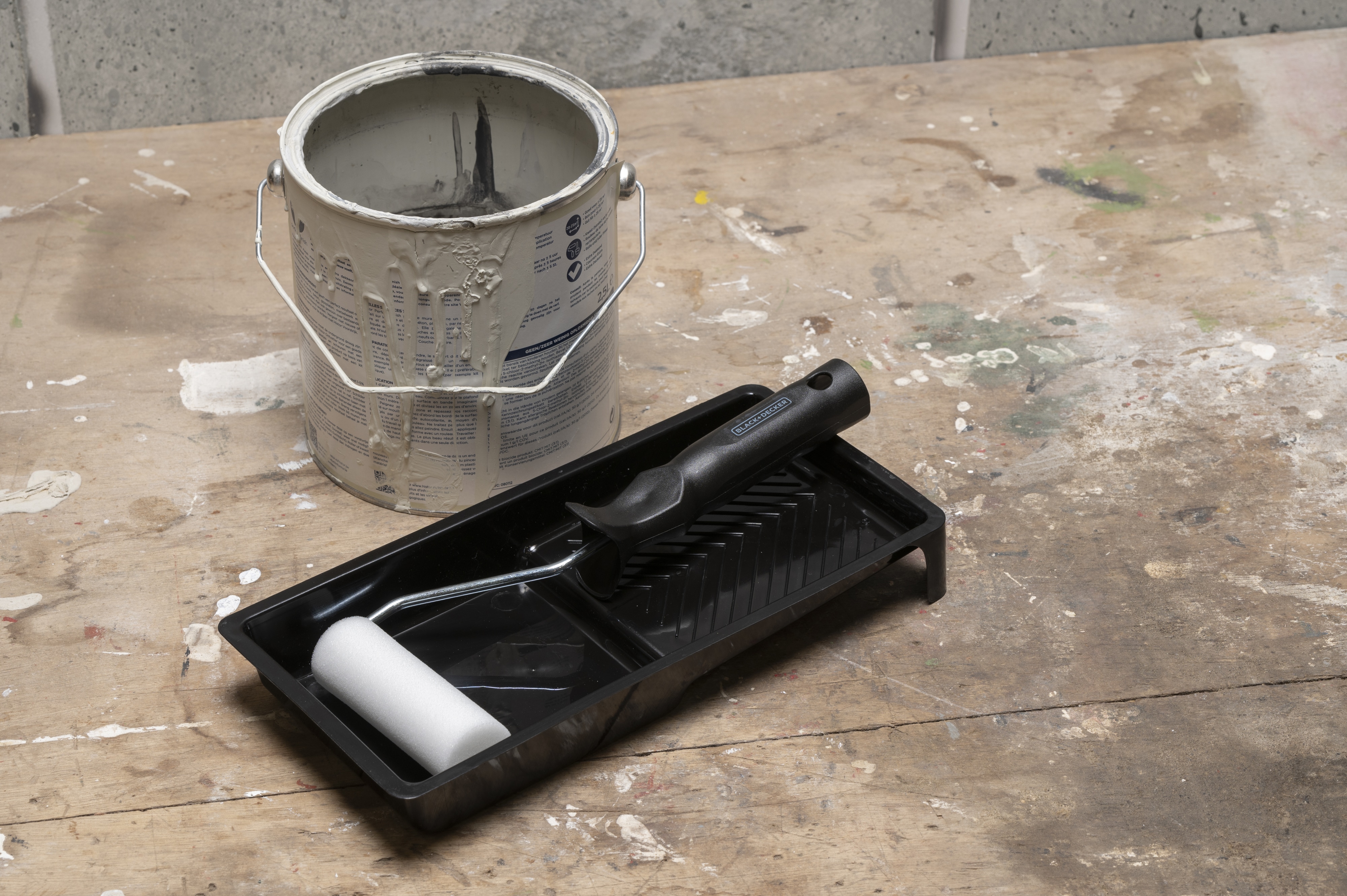 Maler-Roller-Set, BLACK+DECKER, 3tlg.