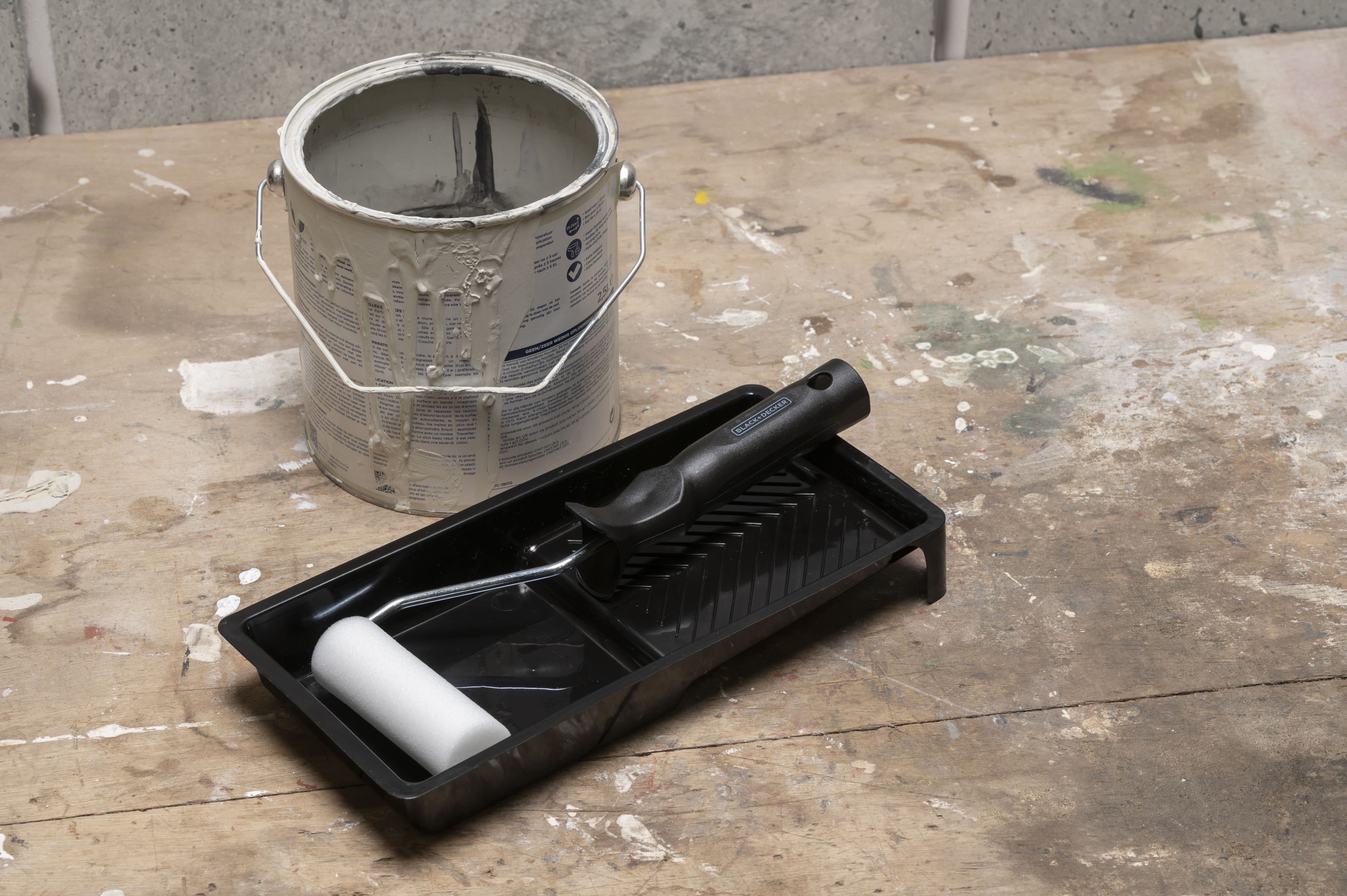 Maler-Roller-Set, BLACK+DECKER, 3tlg.