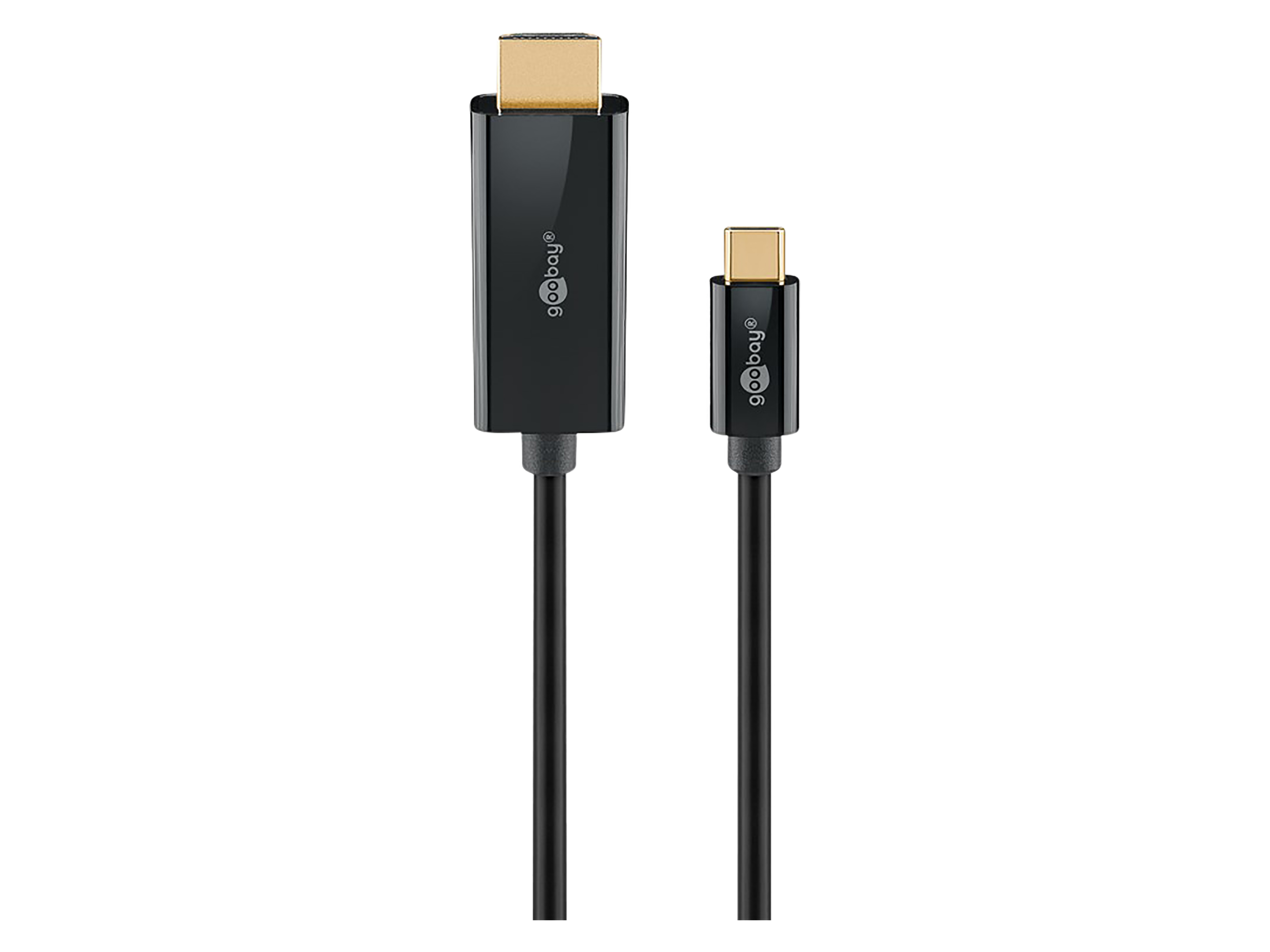 GOOBAY USB3.1 Adapterkabel 75697 USB-C/HDMI 2,0m schwarz GOOBAY USB3.1 Adapterkabel 75697 USB-C/HDMI 2,0m schwarz